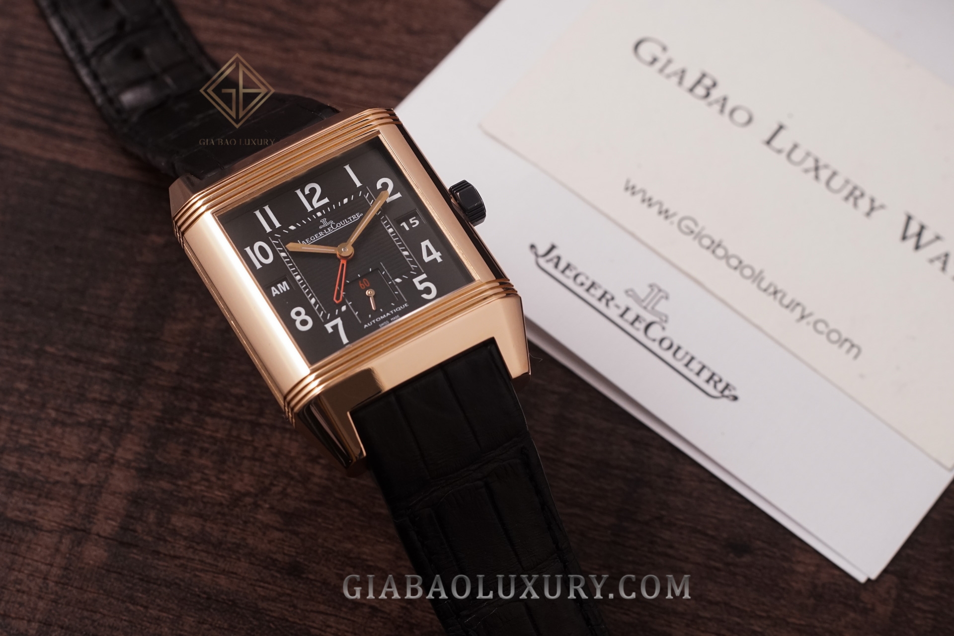 đồng hồ Jaeger-LeCoultre Reverso Squadra Hometime