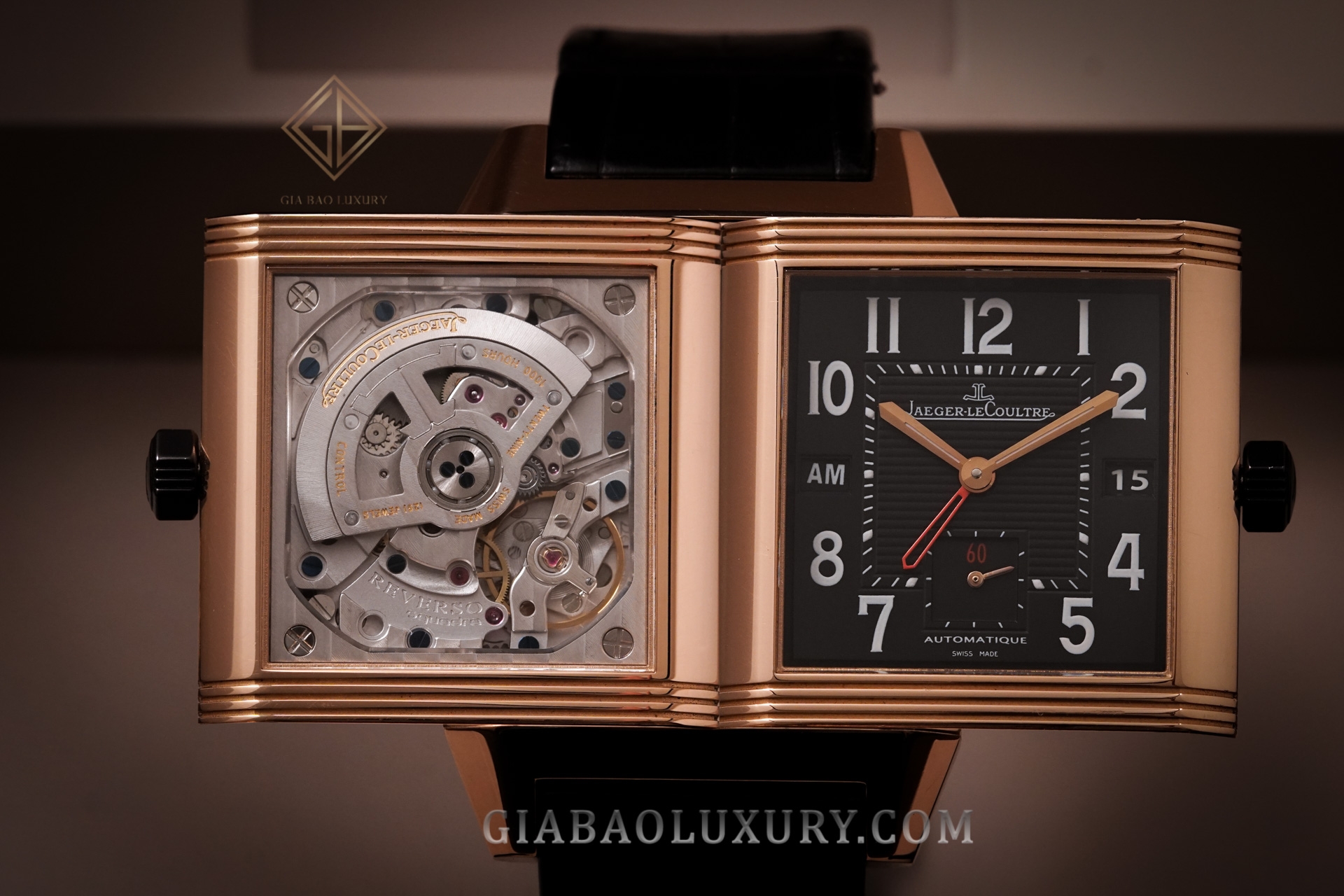 đồng hồ Jaeger-LeCoultre Reverso Squadra Hometime