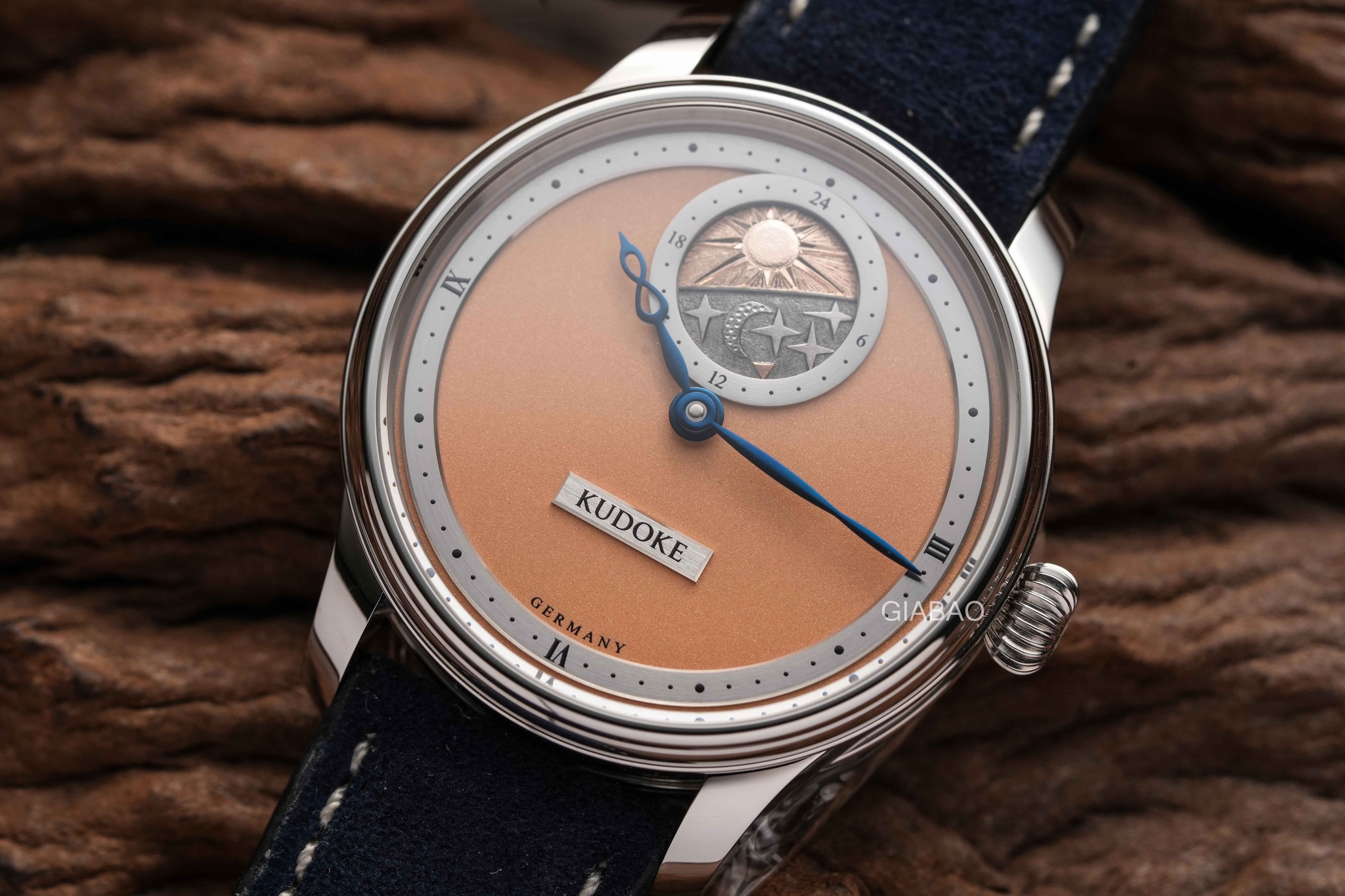 Đồng Hồ KUDOKE 2 - Salmon Dial