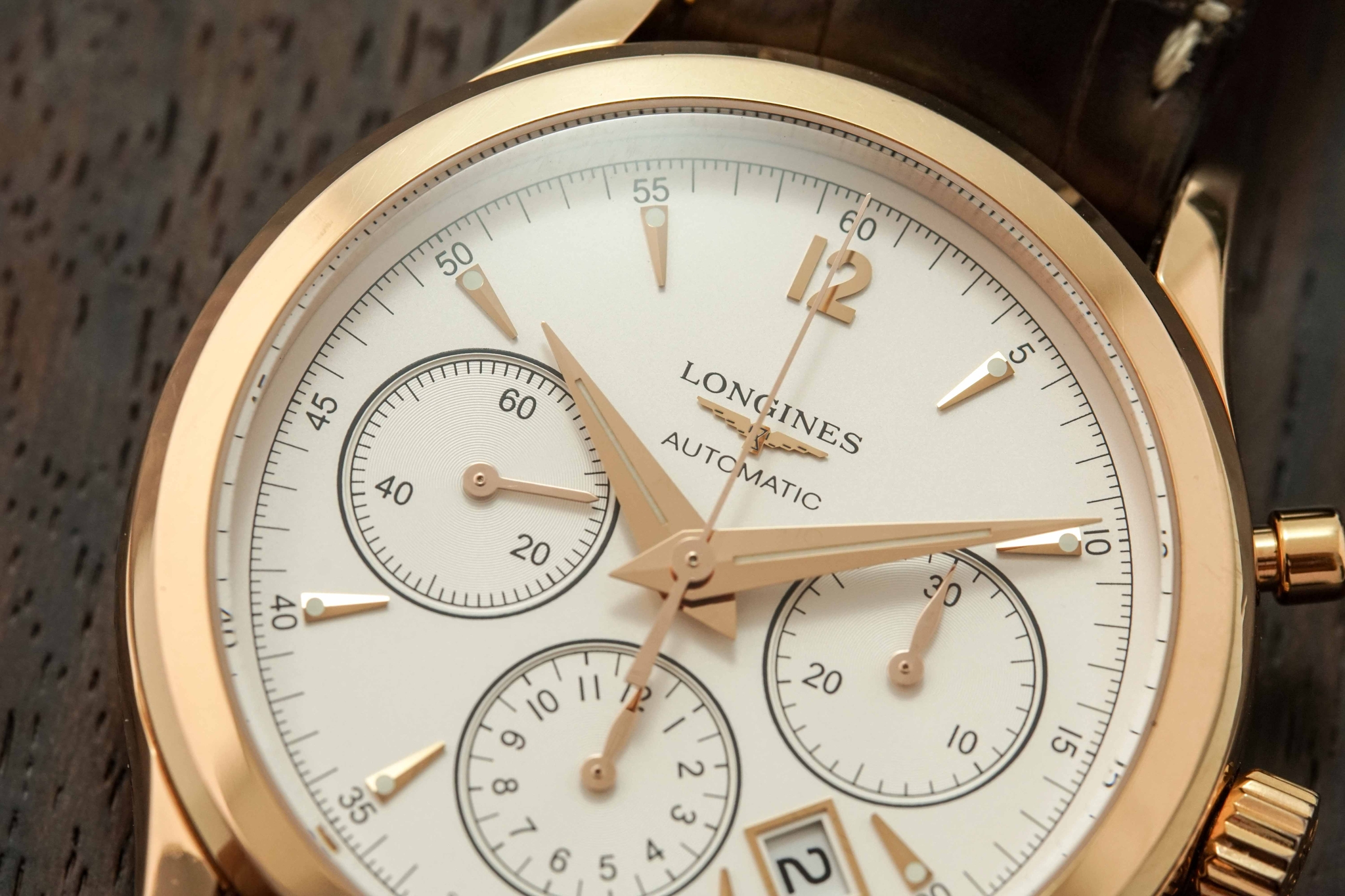 Đồng Hồ Longines Heritage Automatic Chronograph Silver Dial 41mm