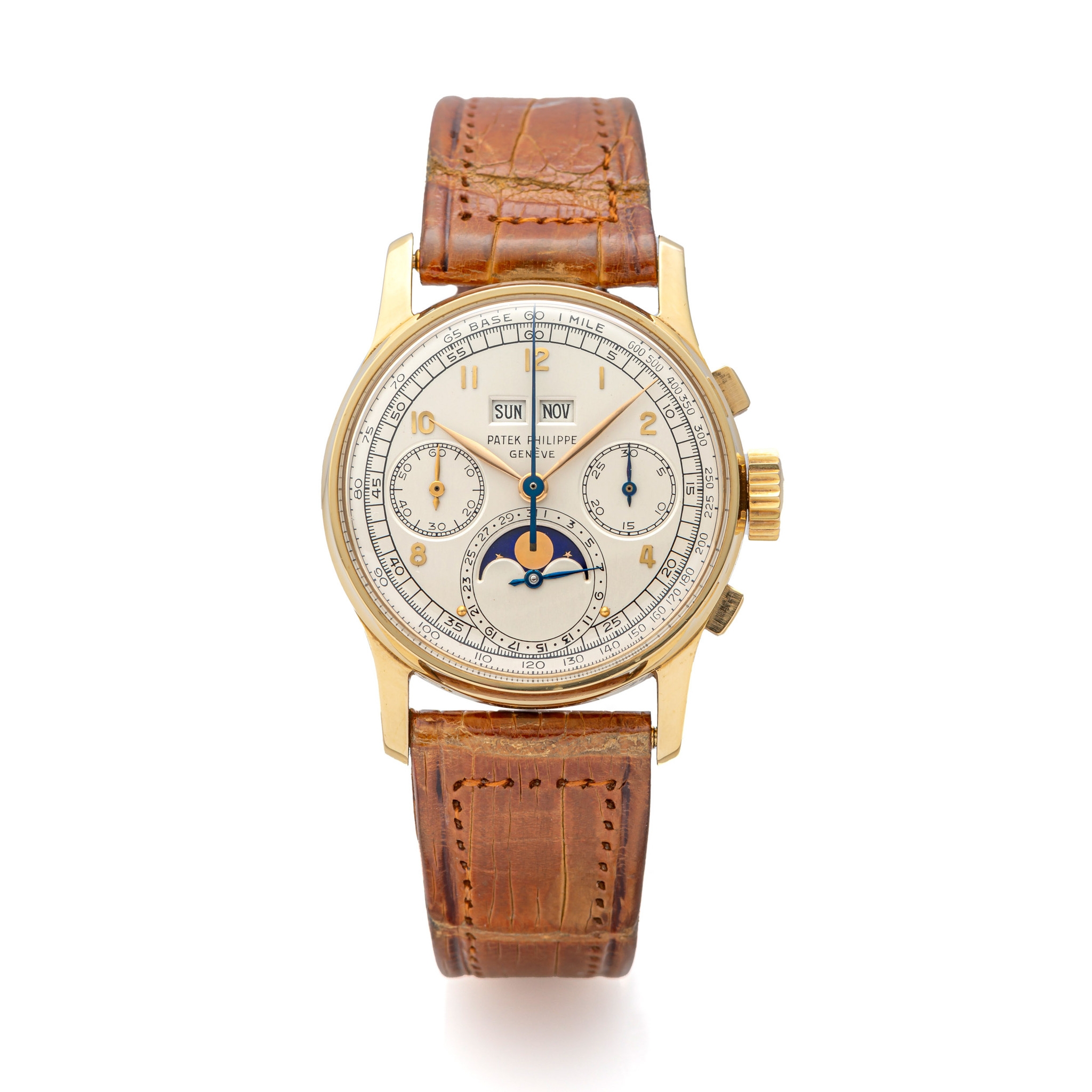 Lot 144: Đồng hồ Patek Philippe 1518 Chronograph Perpetual Calendar