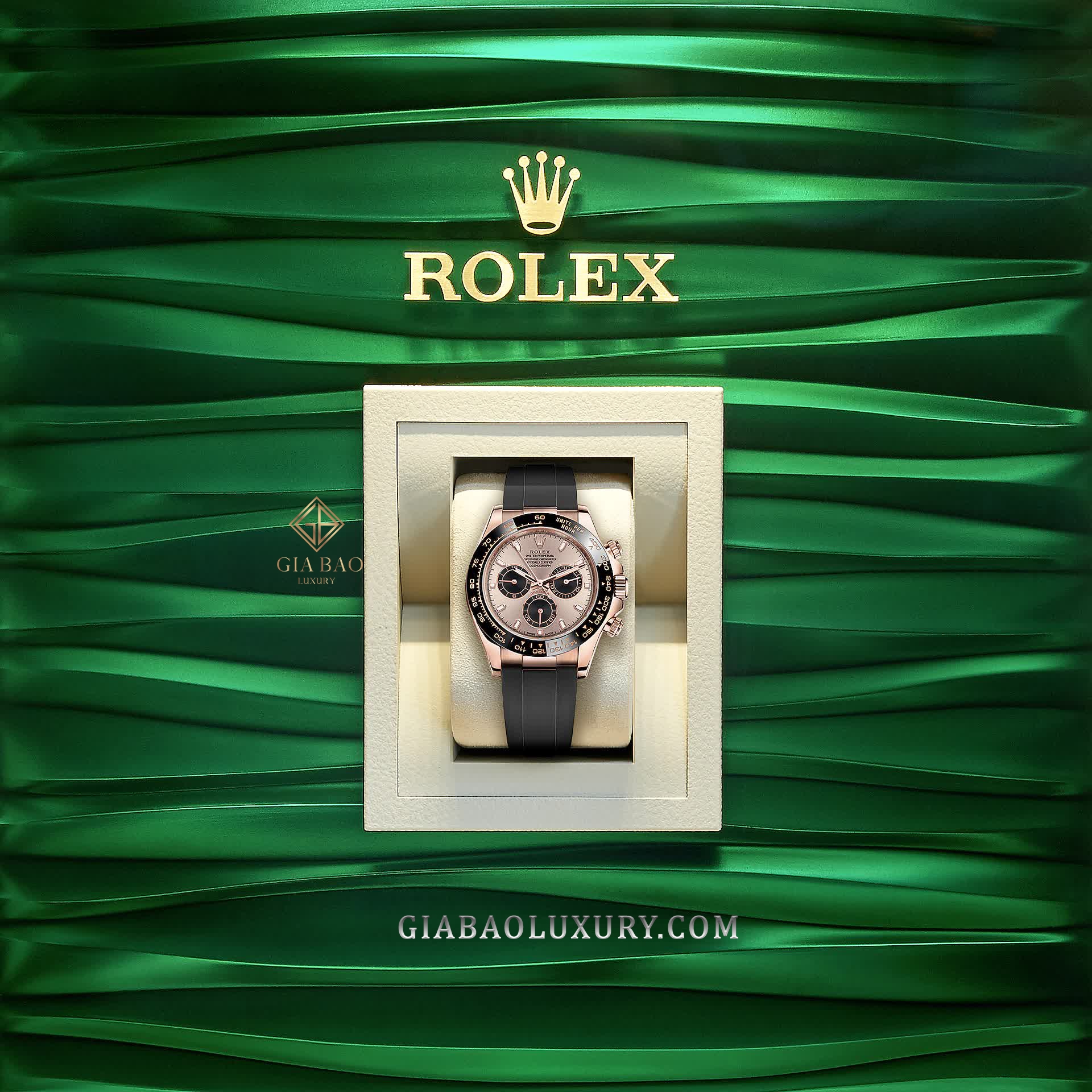 Đồng Hồ Rolex Cosmograph Daytona 116515LN Mặt Số Sundust