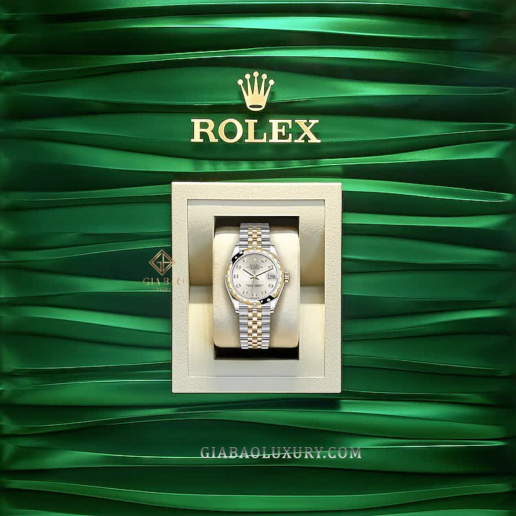 Đồng Hồ Rolex Lady Datejust 31 278343 Mặt Số Vỏ Trai