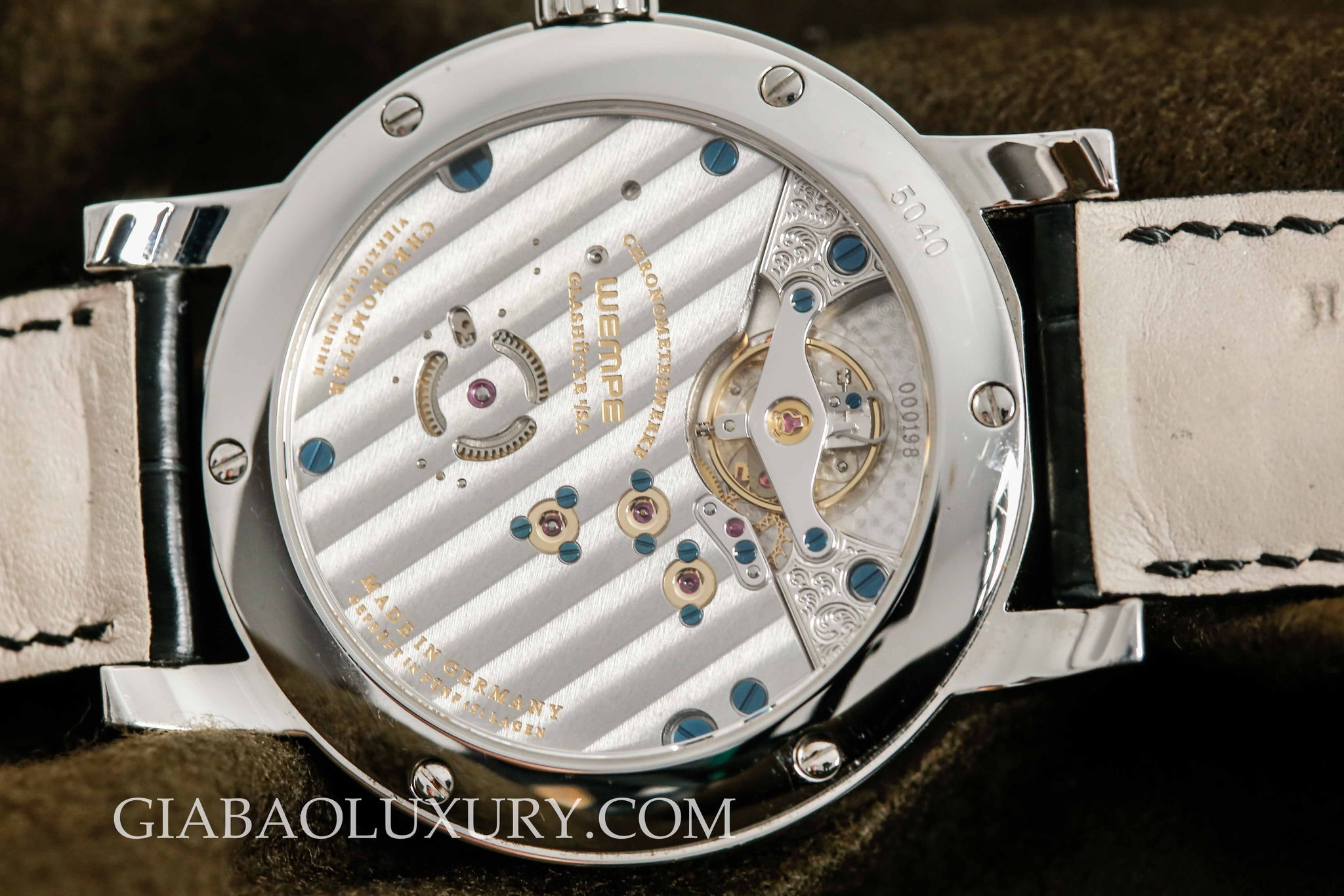 đồng hồ Wempe Glashütte i/SA Chronometerwerke Small Second 
