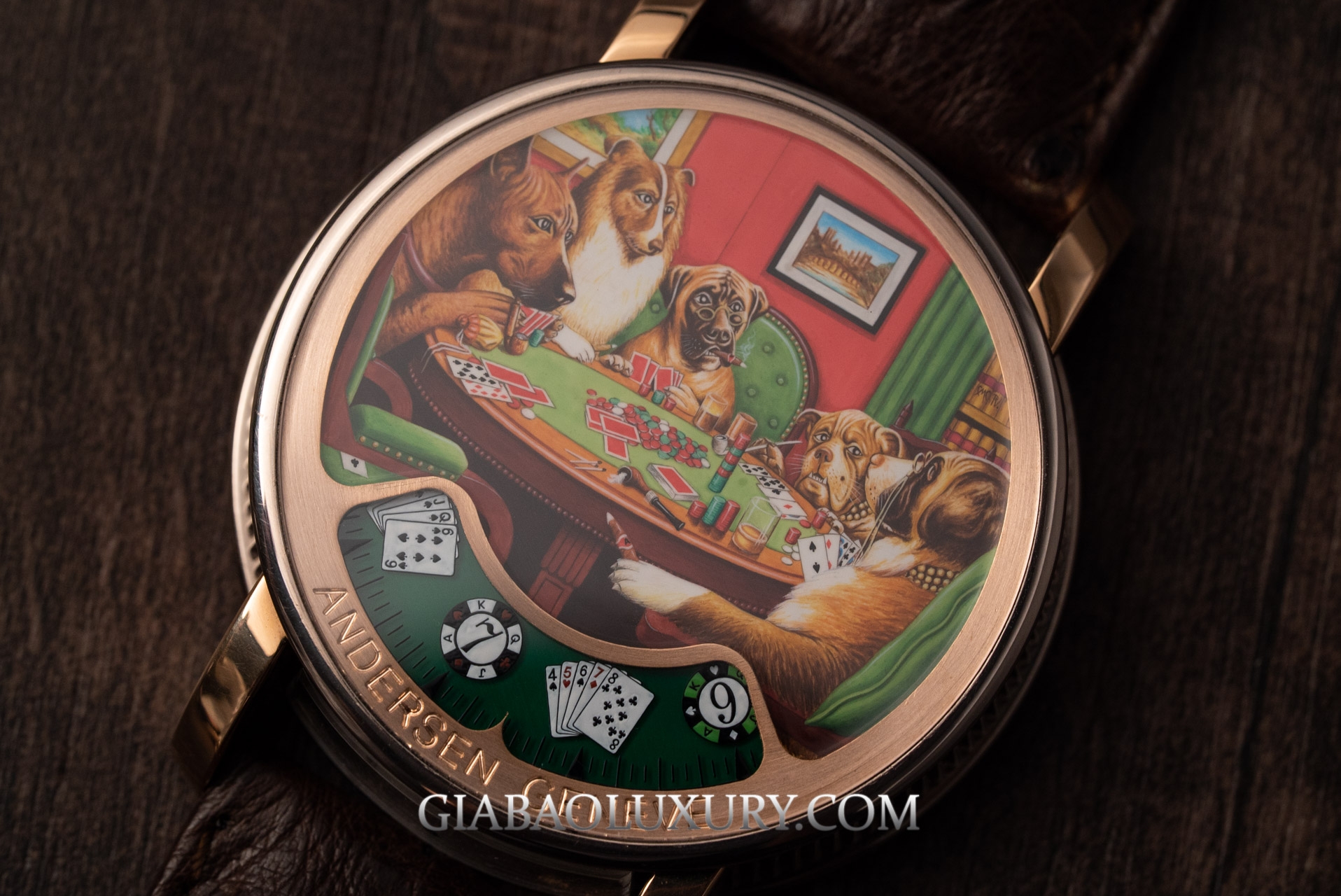 Đồng Hồ Andersen Geneve Montre A Tact