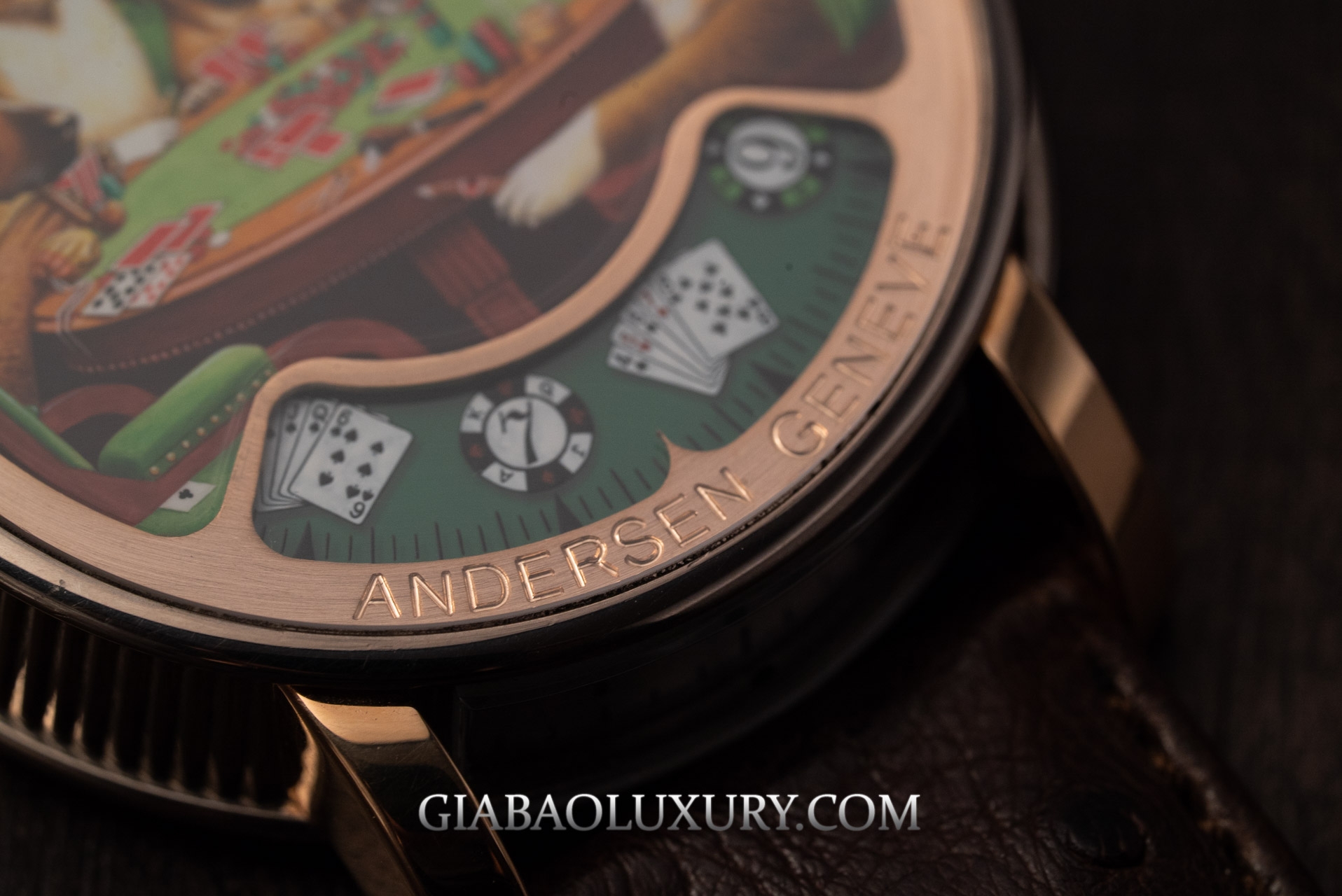 Đồng Hồ Andersen Geneve Montre A Tact