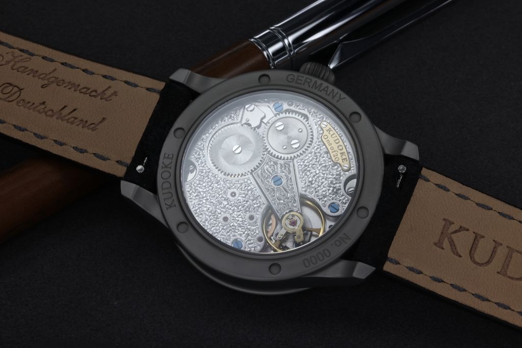 Đồng hồ đeo tay KUDOKE 3, máy lên dây cót tay cơ bản, mặt số Nocturne