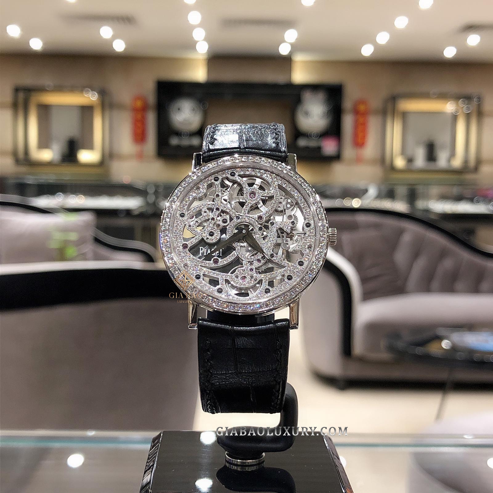 Đồng Hồ Piaget Altiplano Gem-Set Skeleton G0A40125