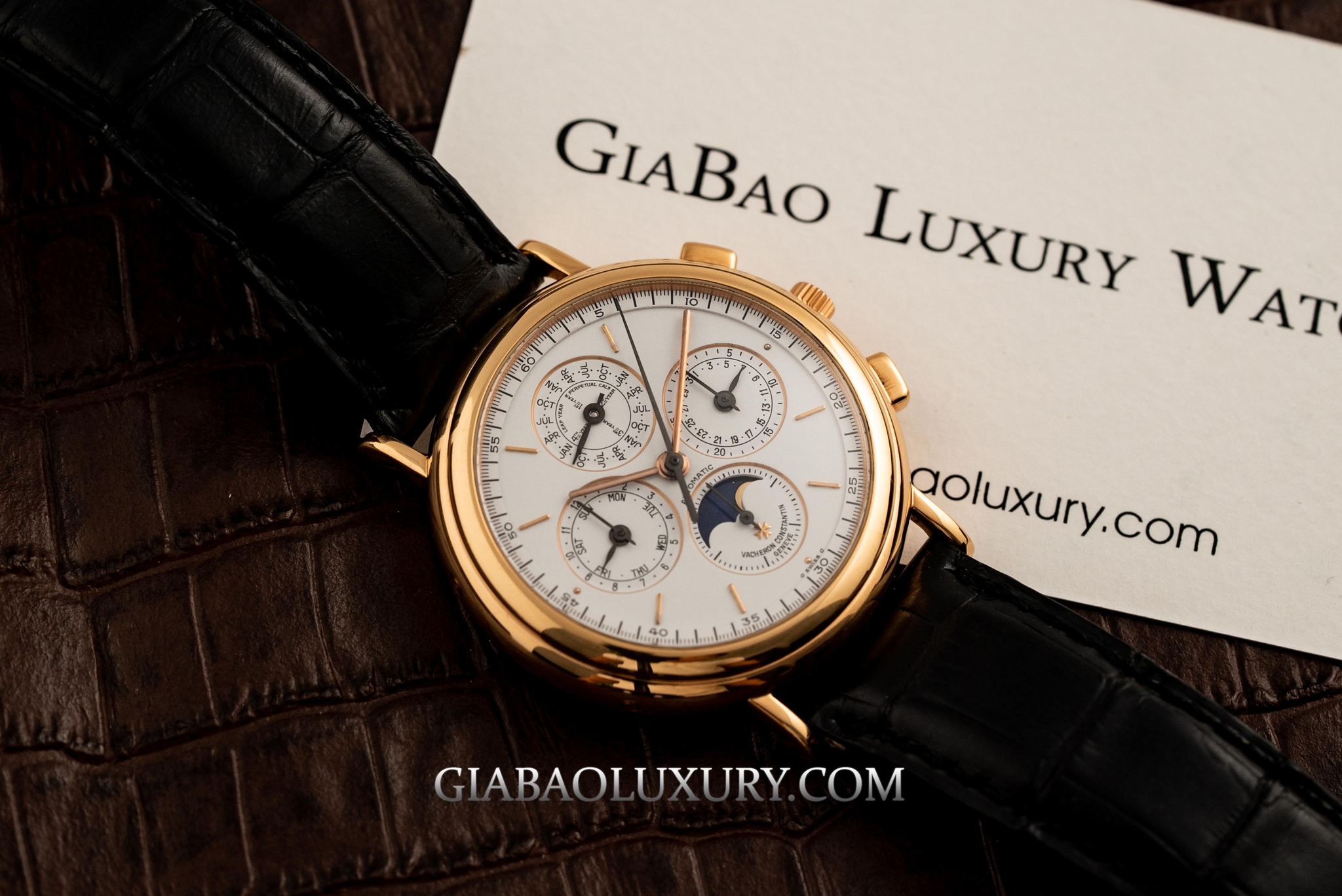 Đồng Hồ Vacheron Constantin Patrimony Perpetual Calendar Chronograph 49005/000J 