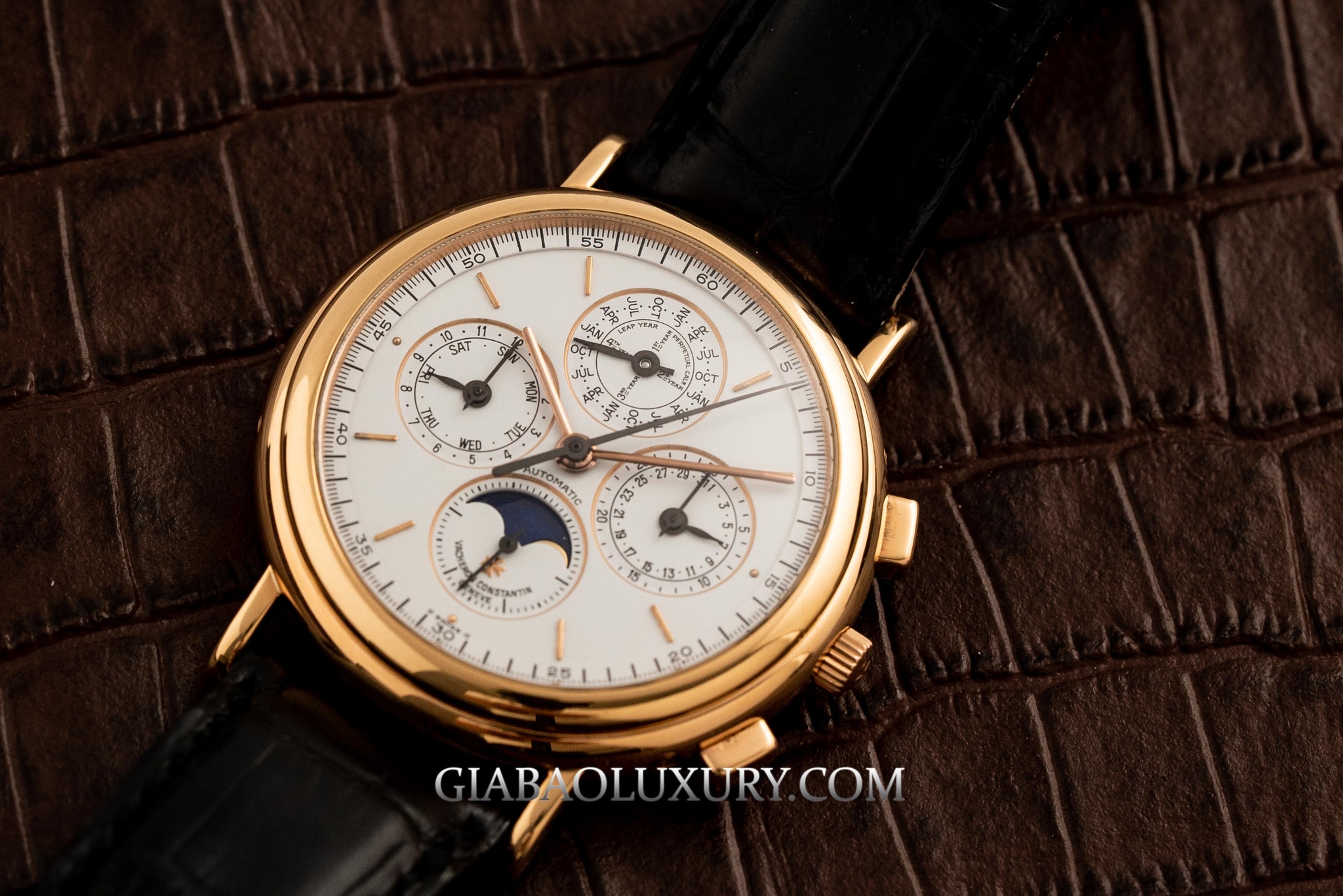 Đồng Hồ Vacheron Constantin Patrimony Perpetual Calendar Chronograph 49005/000J 