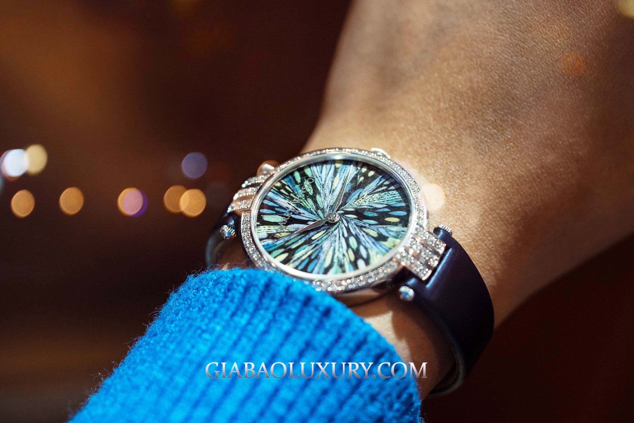 Harry Winston Premier Feathers Ladies Quartz 36mm