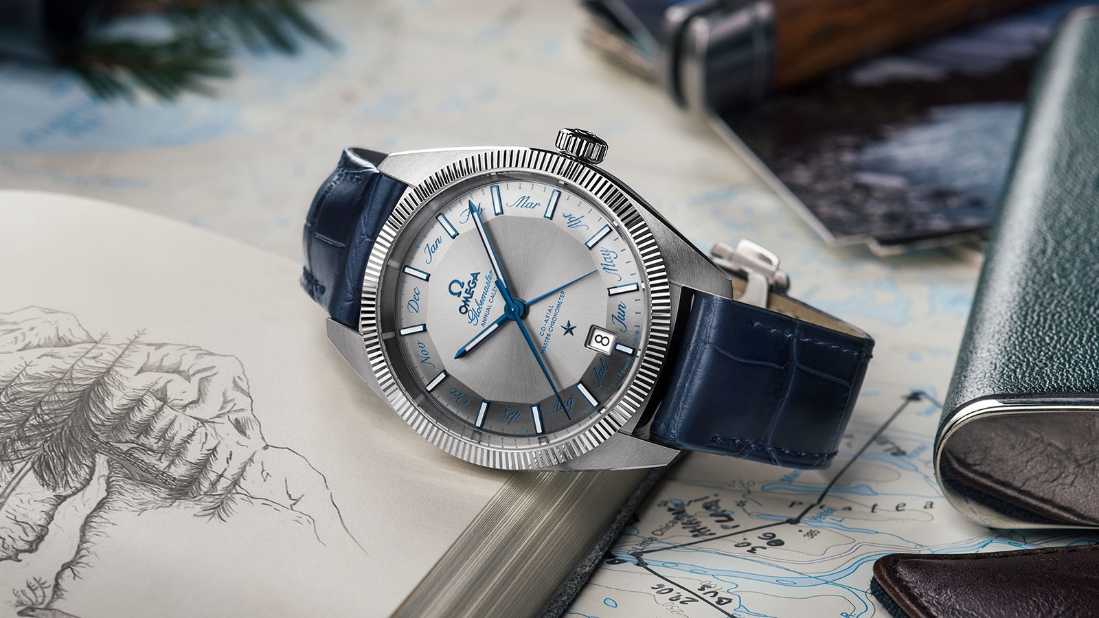 Đồng Hồ Omega Globemaster Annual Calendar 41mm 130.33.41.22.06.001