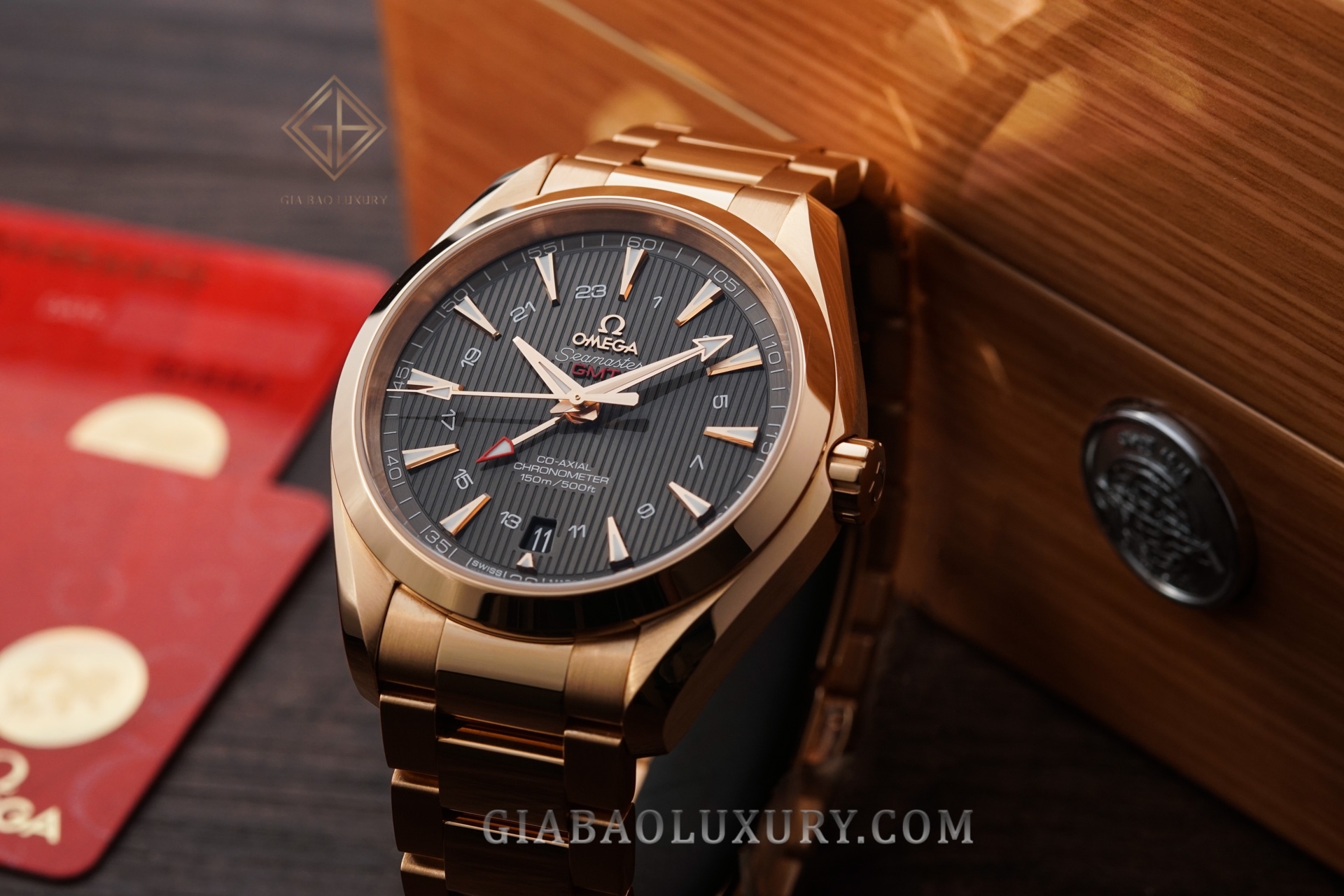 Đồng Hồ Omega Seamaster Aqua Terra GMT 43 231.50.43.22.06.002