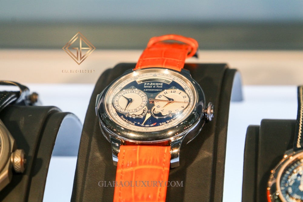 Review đồng hồ F.P.Journe Astronomic Blue tại Only Watch 2019