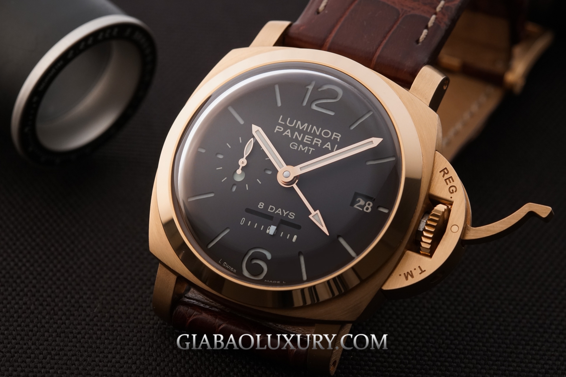 Đồng hồ Panerai Luminor 1950 8-Day GMT PAM00289