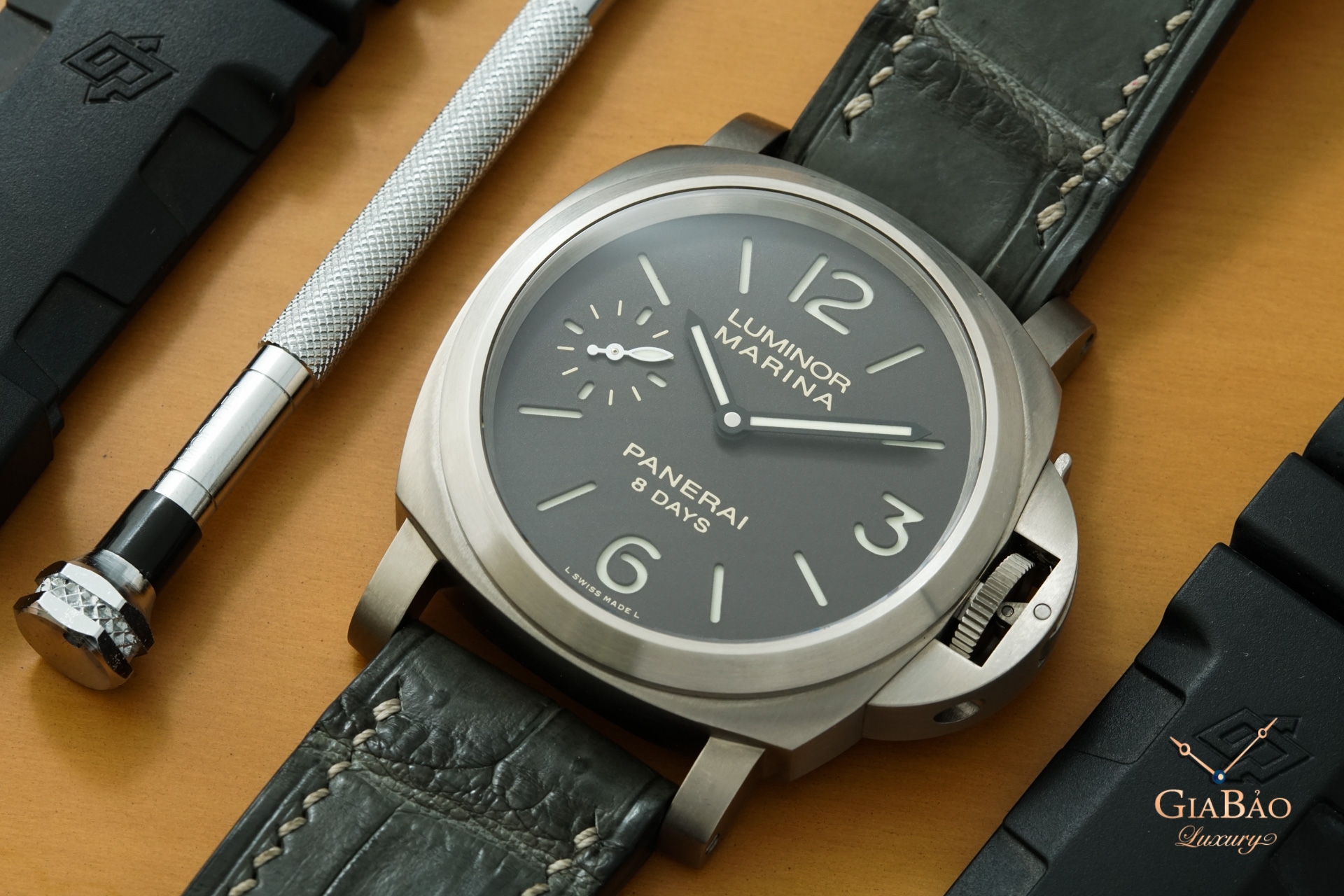 Review đồng hồ Panerai Luminor Marina 8 Days 44mm PAM00564