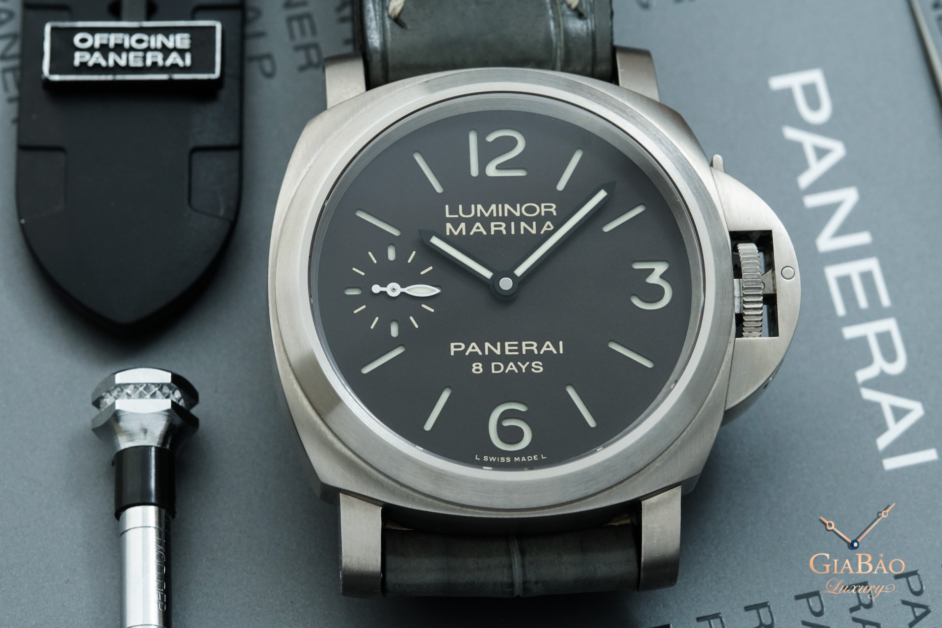 Review đồng hồ Panerai Luminor Marina 8 Days 44mm PAM00564