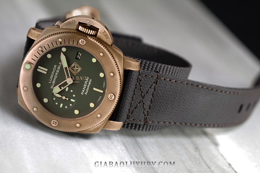 Dây cao su Rubber B dành cho đồng hồ Panerai Luminor Submersible 47mm - SwimSkin®