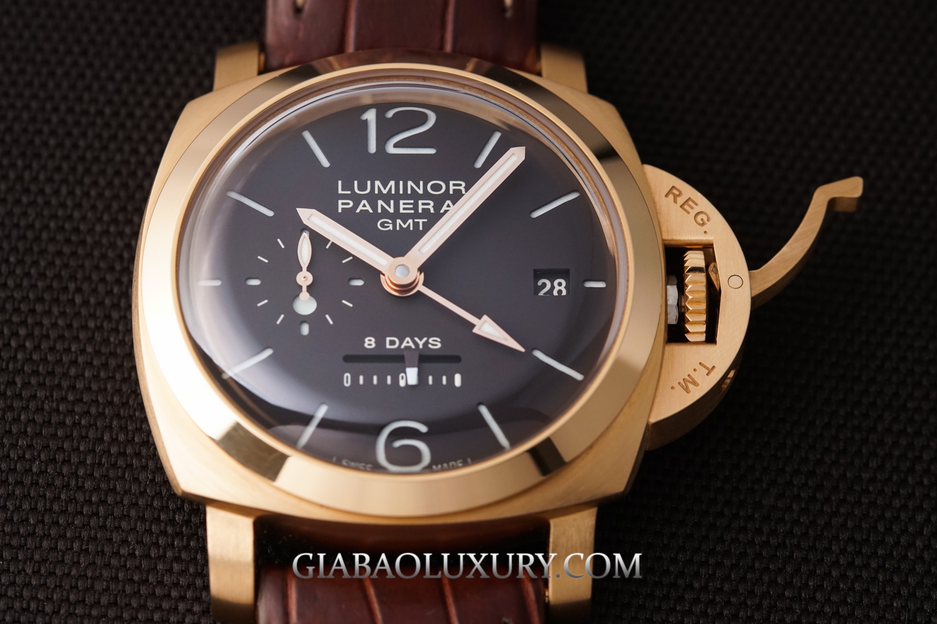 Đồng hồ Panerai Luminor 1950 8-Day GMT PAM00289