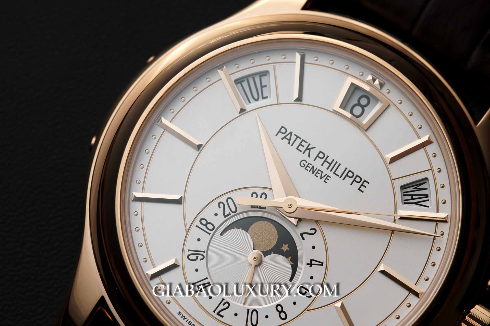 Đồng Hồ Patek Philippe Complications 5205R-001 Mặt Trắng