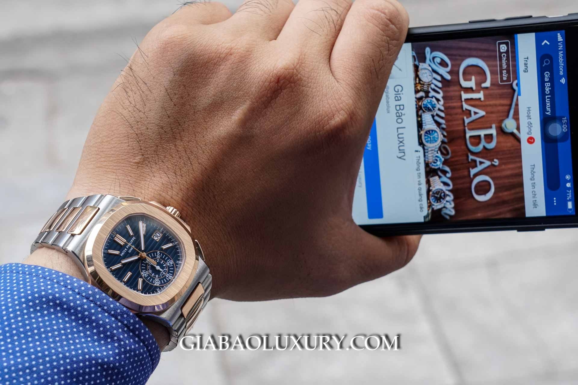 đồng hồ Patek Philippe Nautilus 5980/1AR, 001