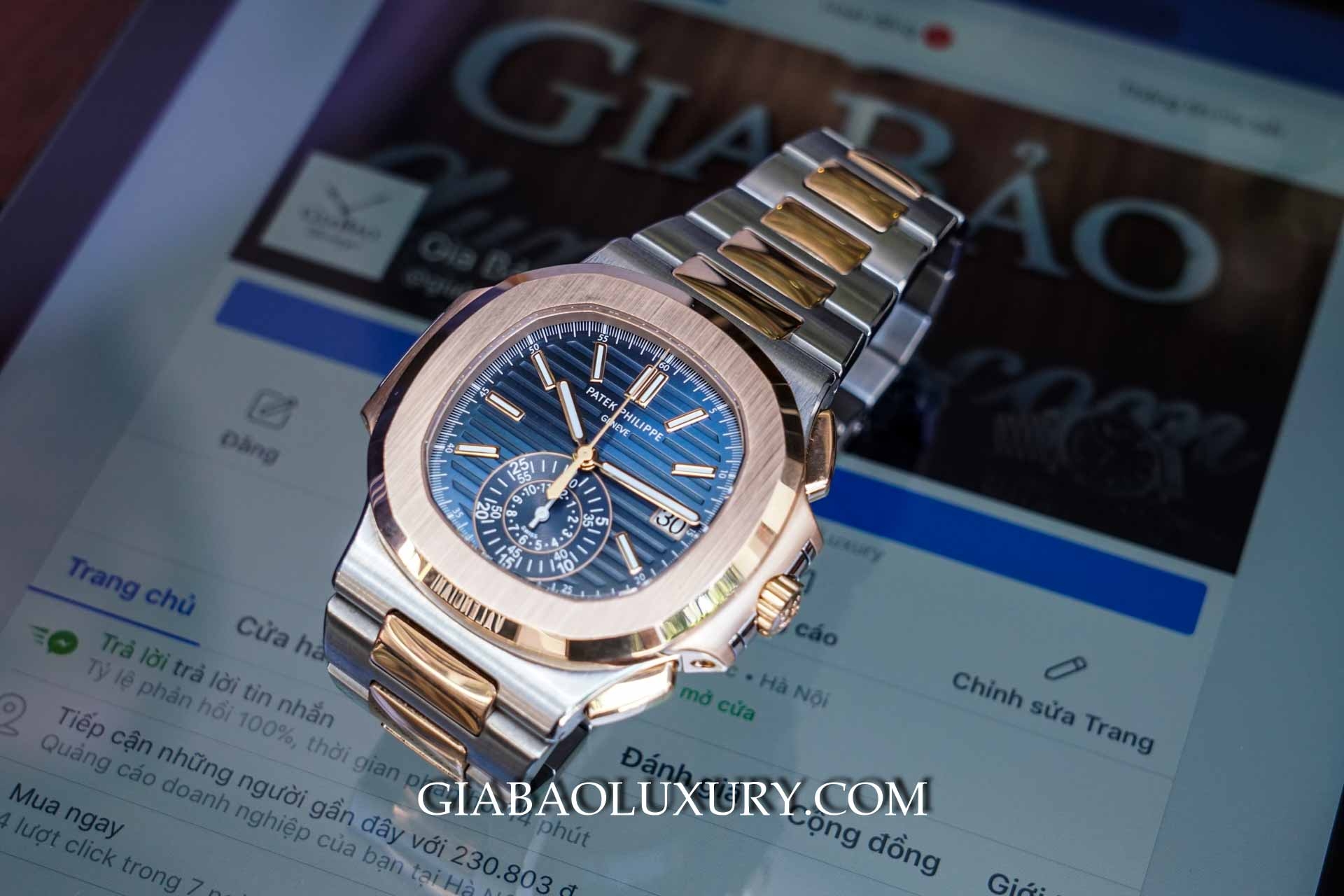 Đồng Hồ Patek Philippe Nautilus ref. 5980/1AR-001