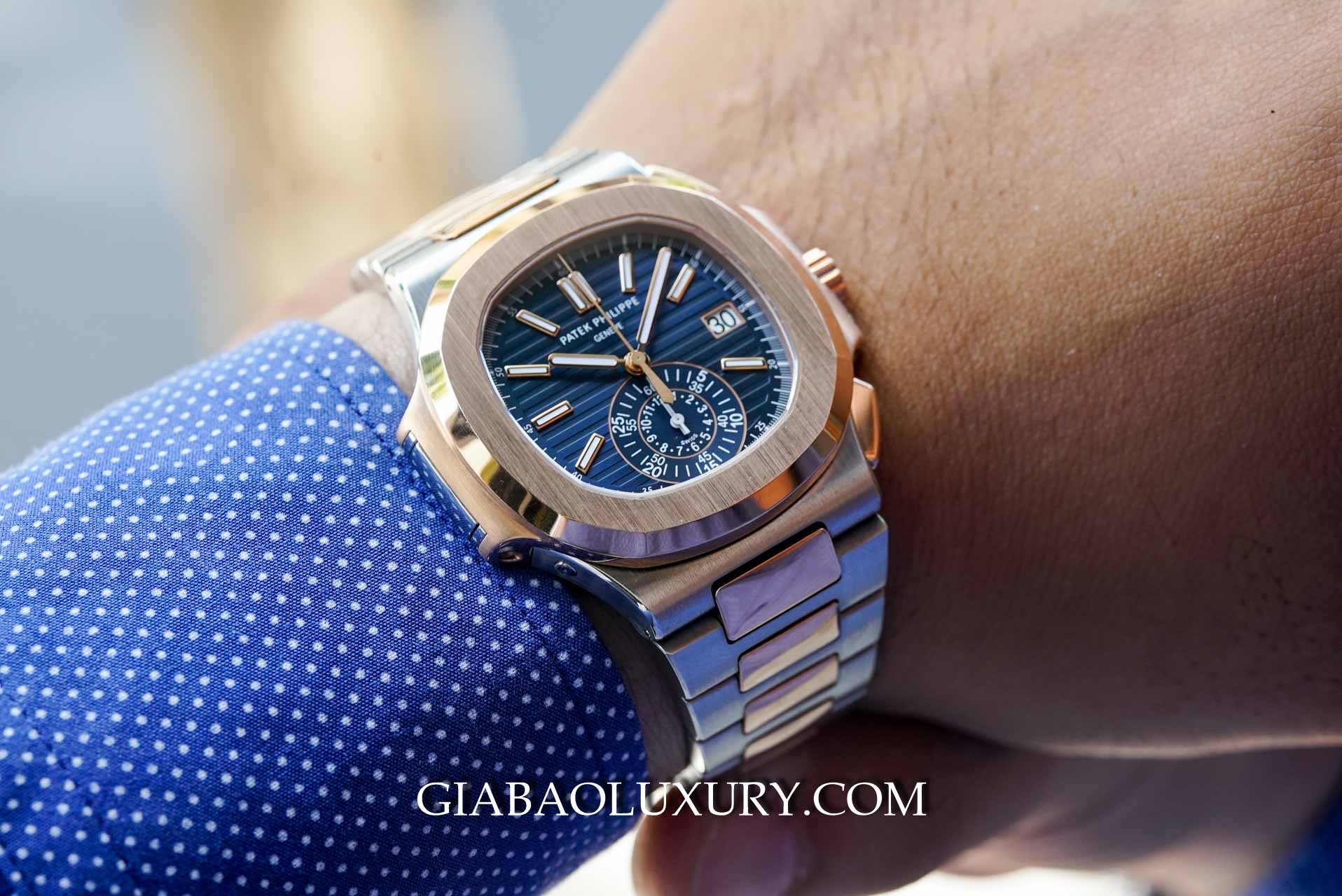 Review đồng hồ Patek Philippe Nautilus 5980/1AR, 001