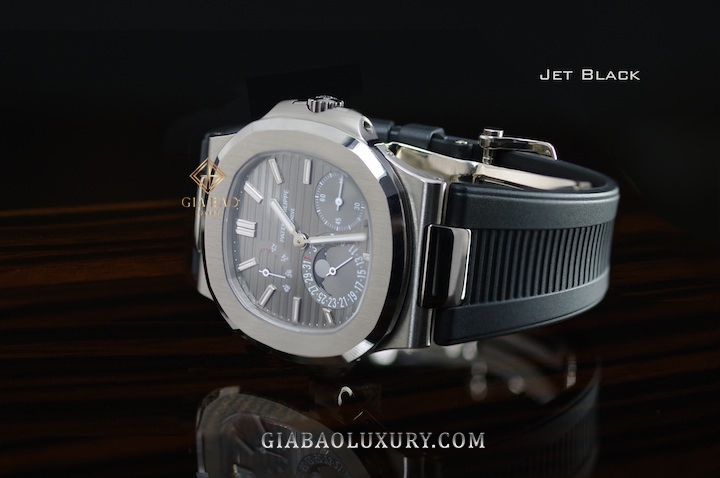 Dây cao su Rubber B dành cho đồng hồ Patek Philippe Nautilus 5712 RG/WG 