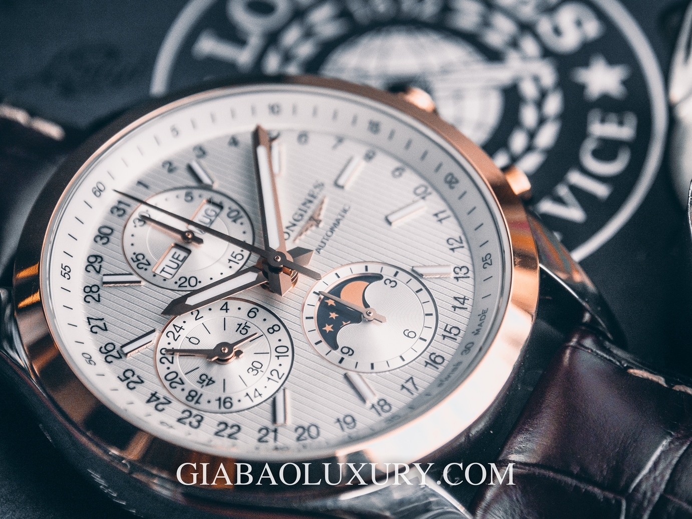 Đồng Hồ Longines Conquest Classic Chronograp Moonphase L27985723