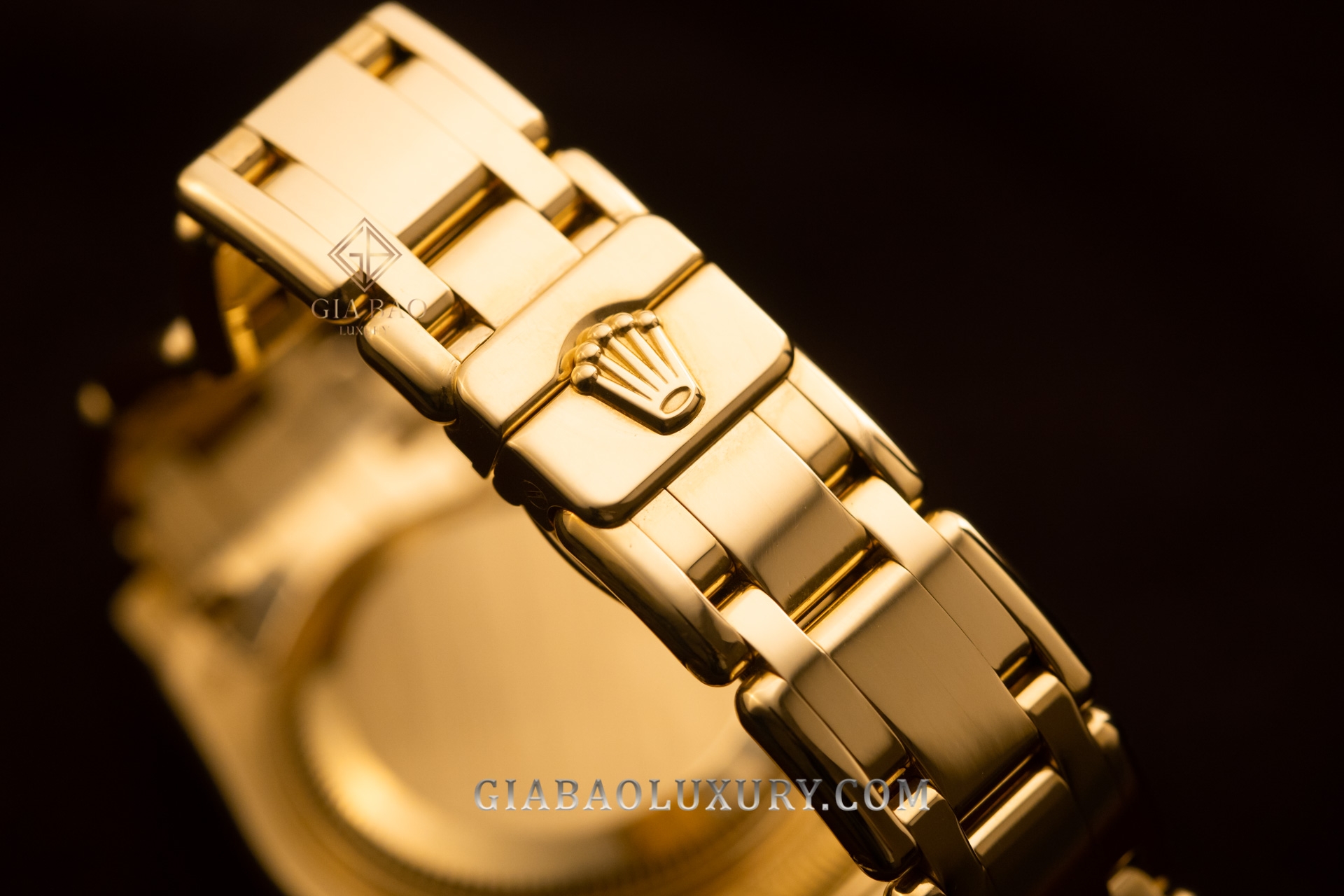 Đồng Hồ Rolex Pearlmaster 29 80298 Mặt Số Vi Tính Vàng