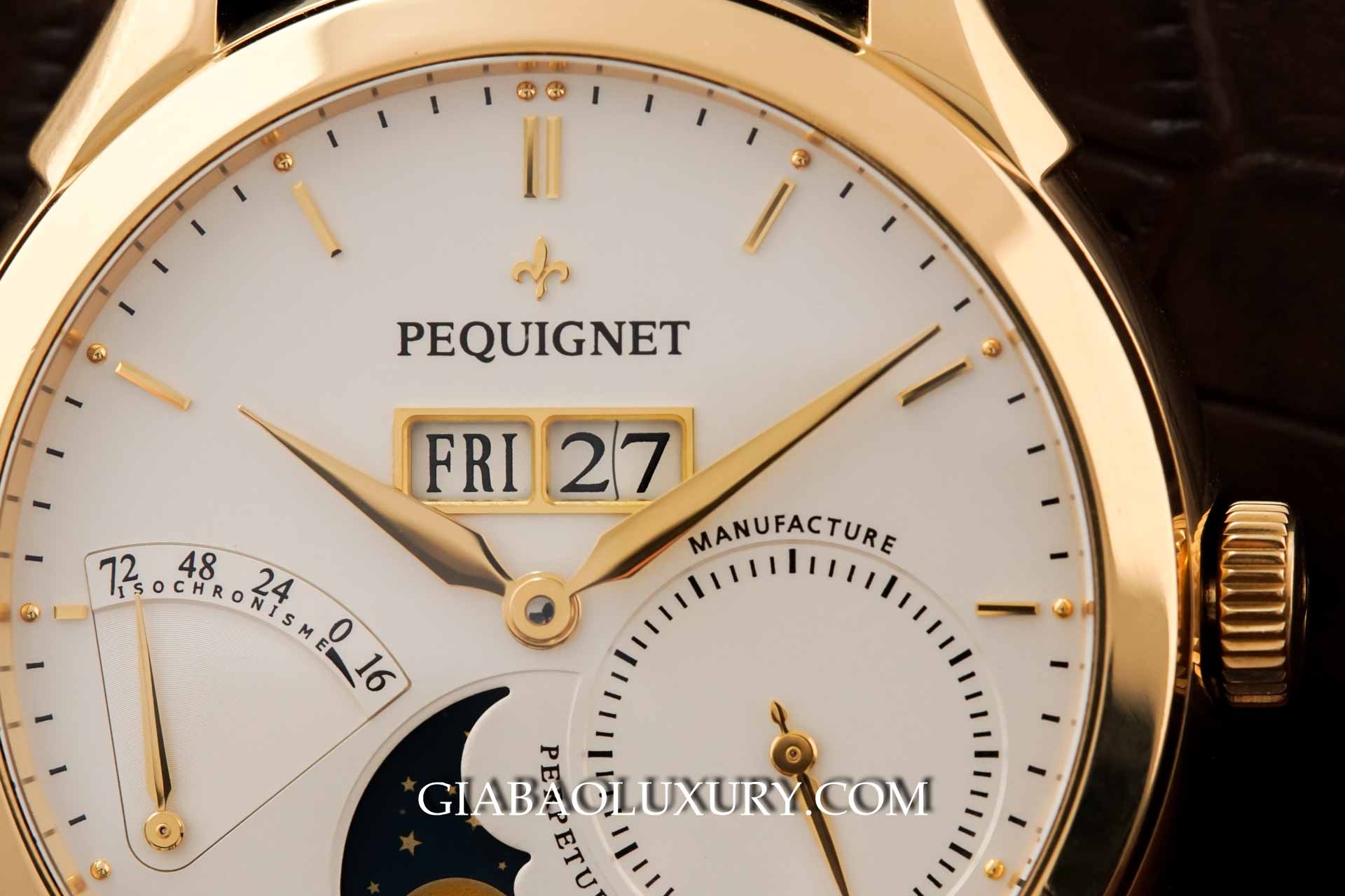 Đồng Hồ Pequignet Rue Royale Moonphase