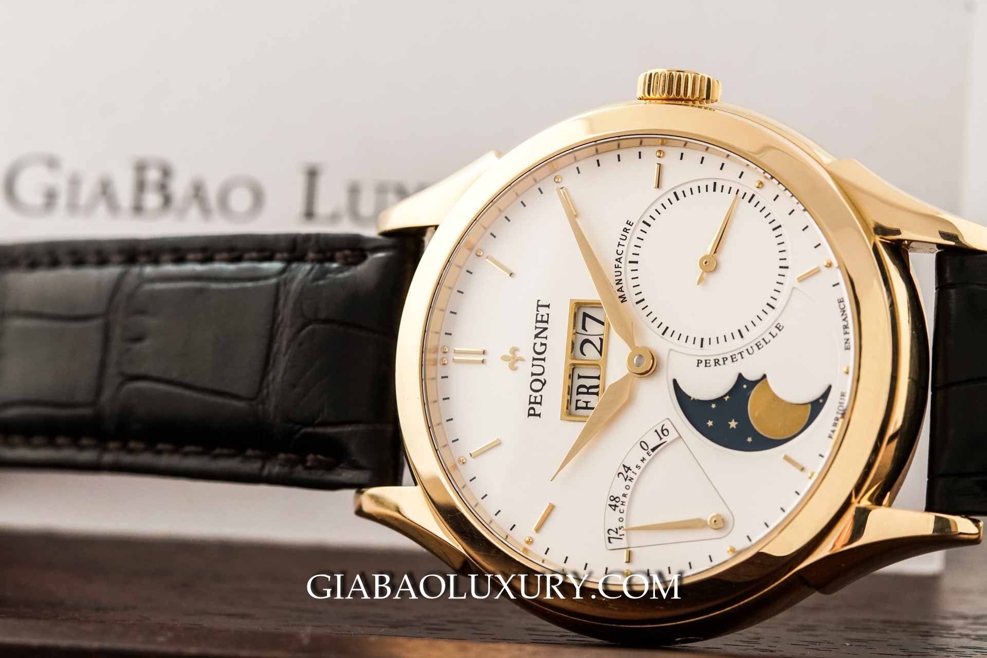 Đồng Hồ Pequignet Rue Royale Moonphase