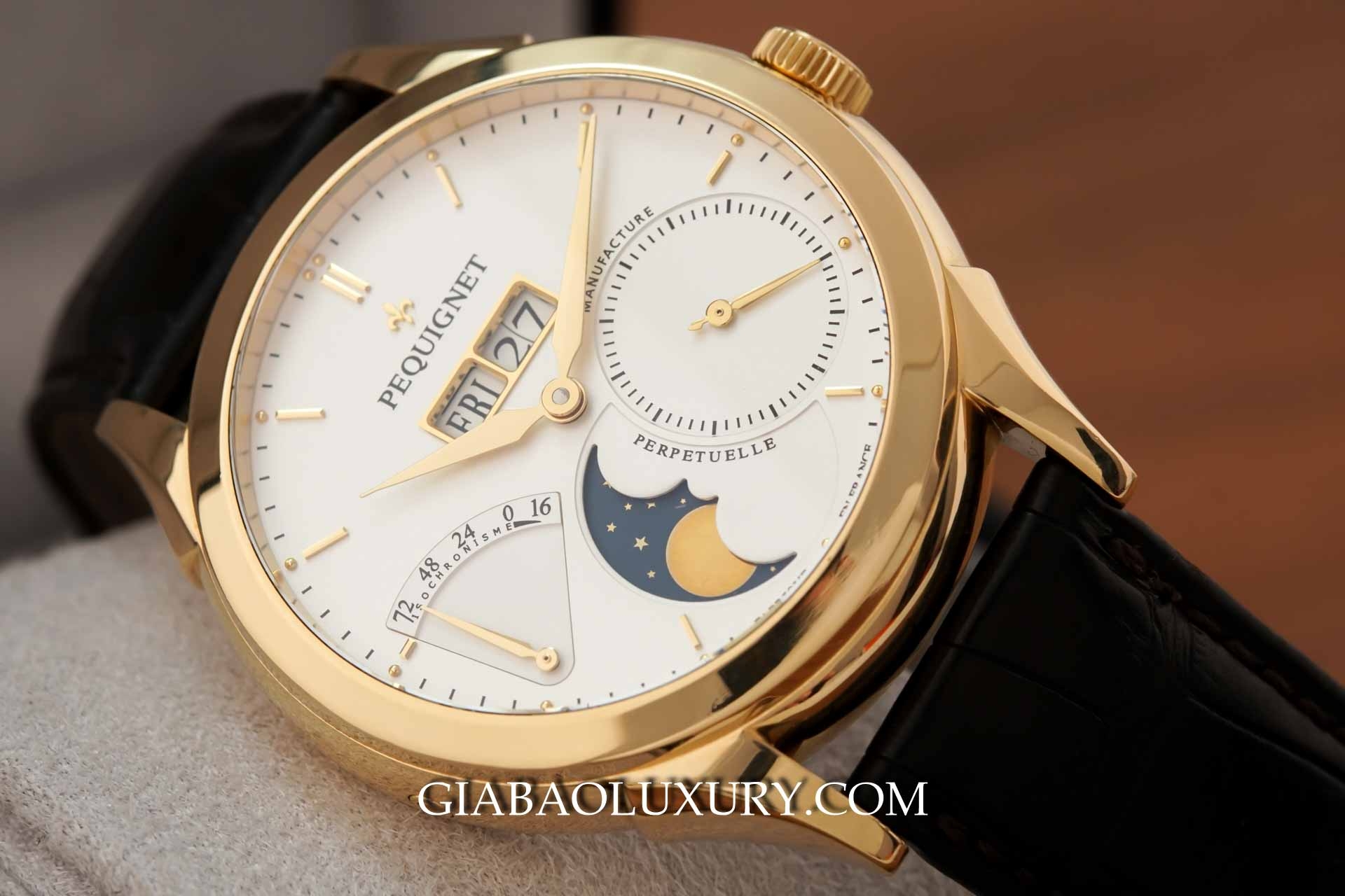 Đồng Hồ Pequignet Rue Royale Moonphase