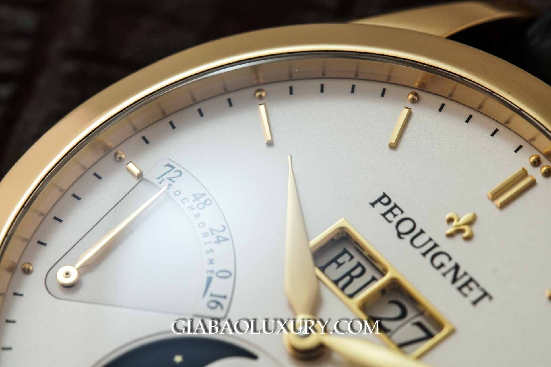 Đồng Hồ Pequignet Rue Royale Moonphase Yellow Gold 9011438CN