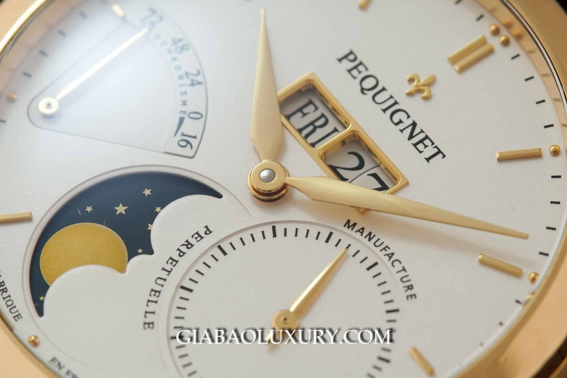 Đồng Hồ Pequignet Rue Royale Moonphase Yellow Gold 9011438CN