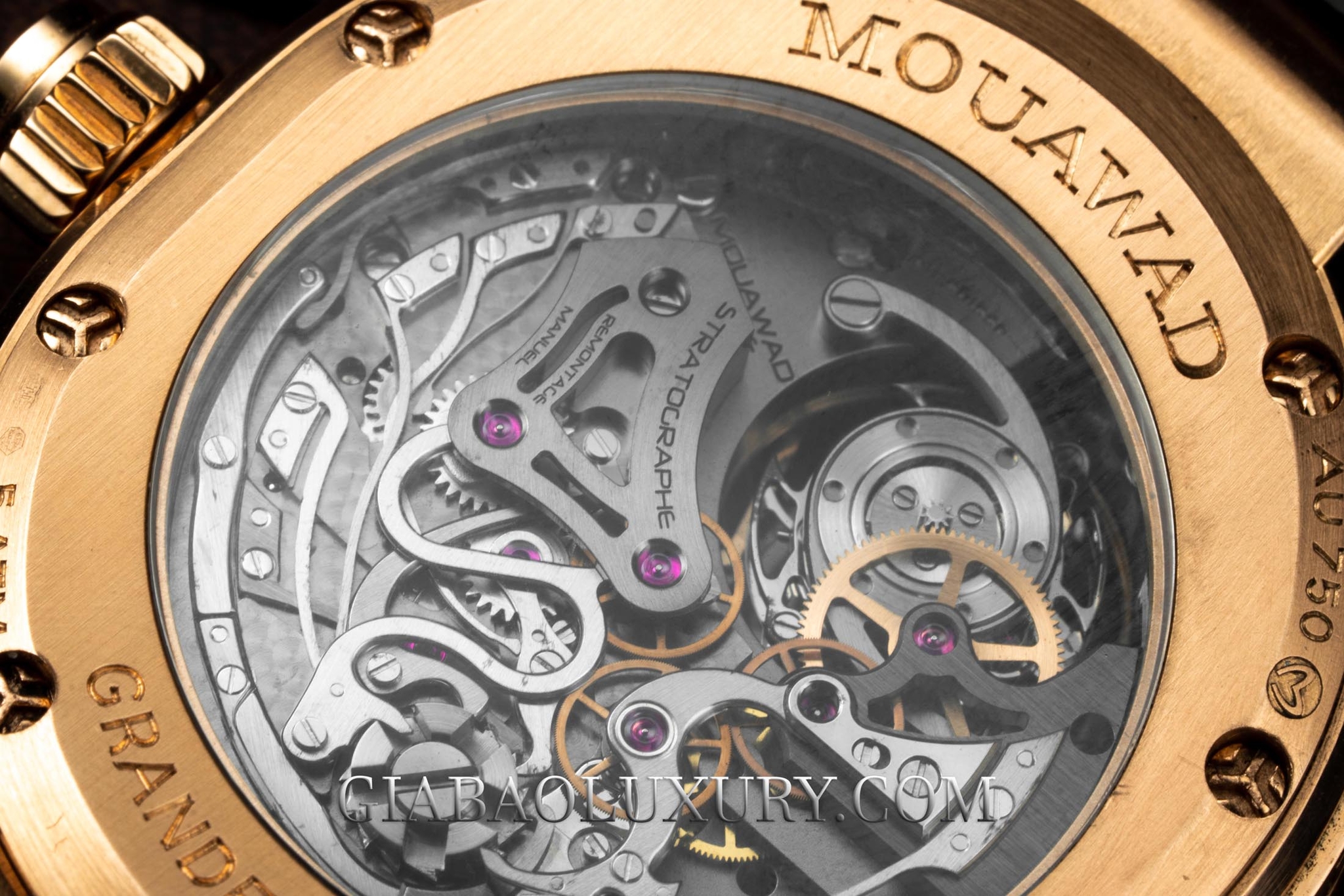 Review Đồng hồ Mouawad Grande Ellipse Chrono Mono Poussoir Tourbillon