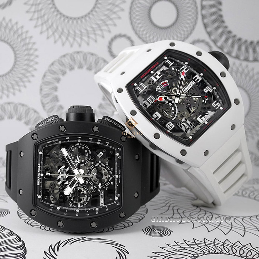 Đồng Hồ Richard Mille RM30 Ceramic Trắng