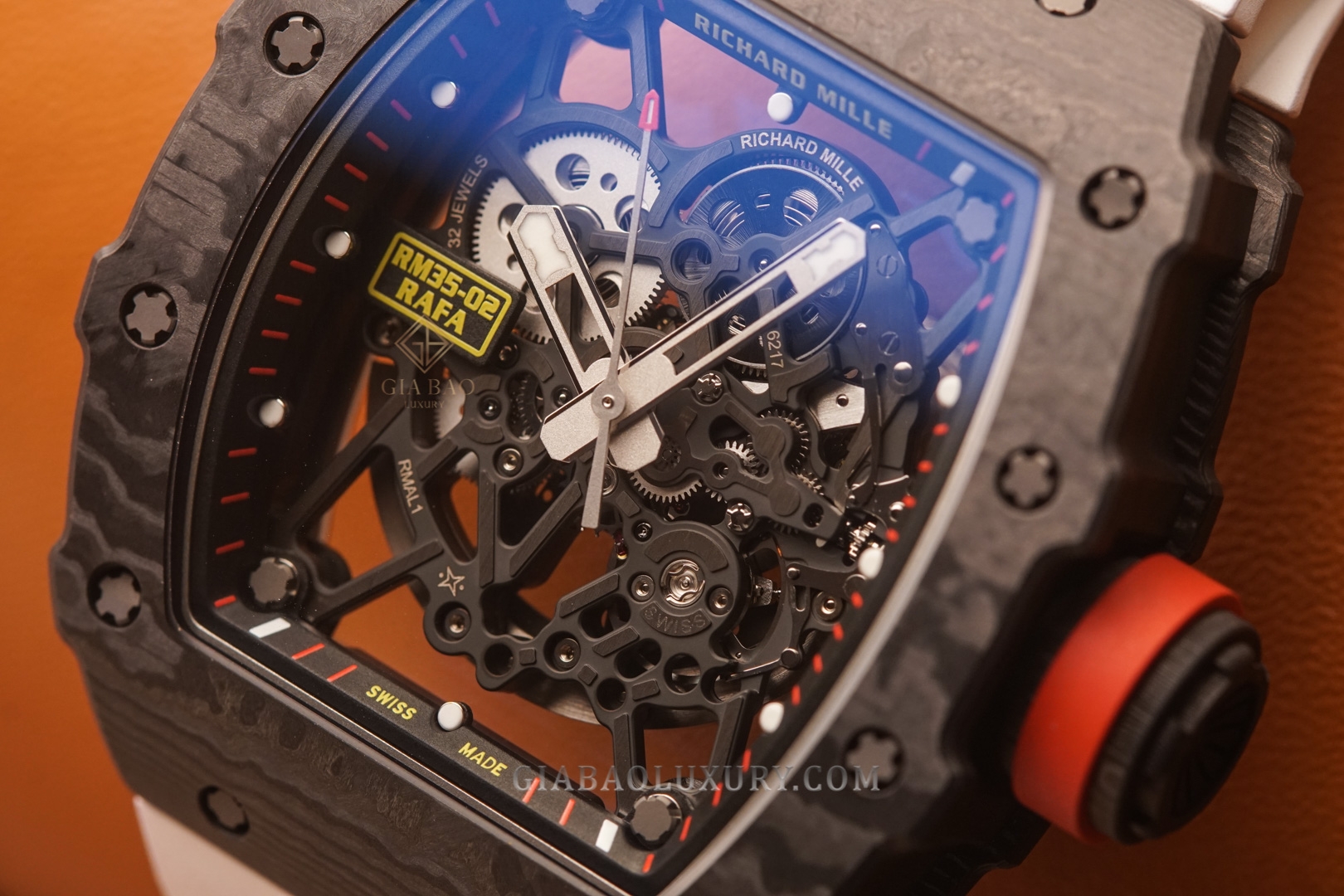 Đồng Hồ Richard Mille RM 35-02 Rafael Nadal Đen