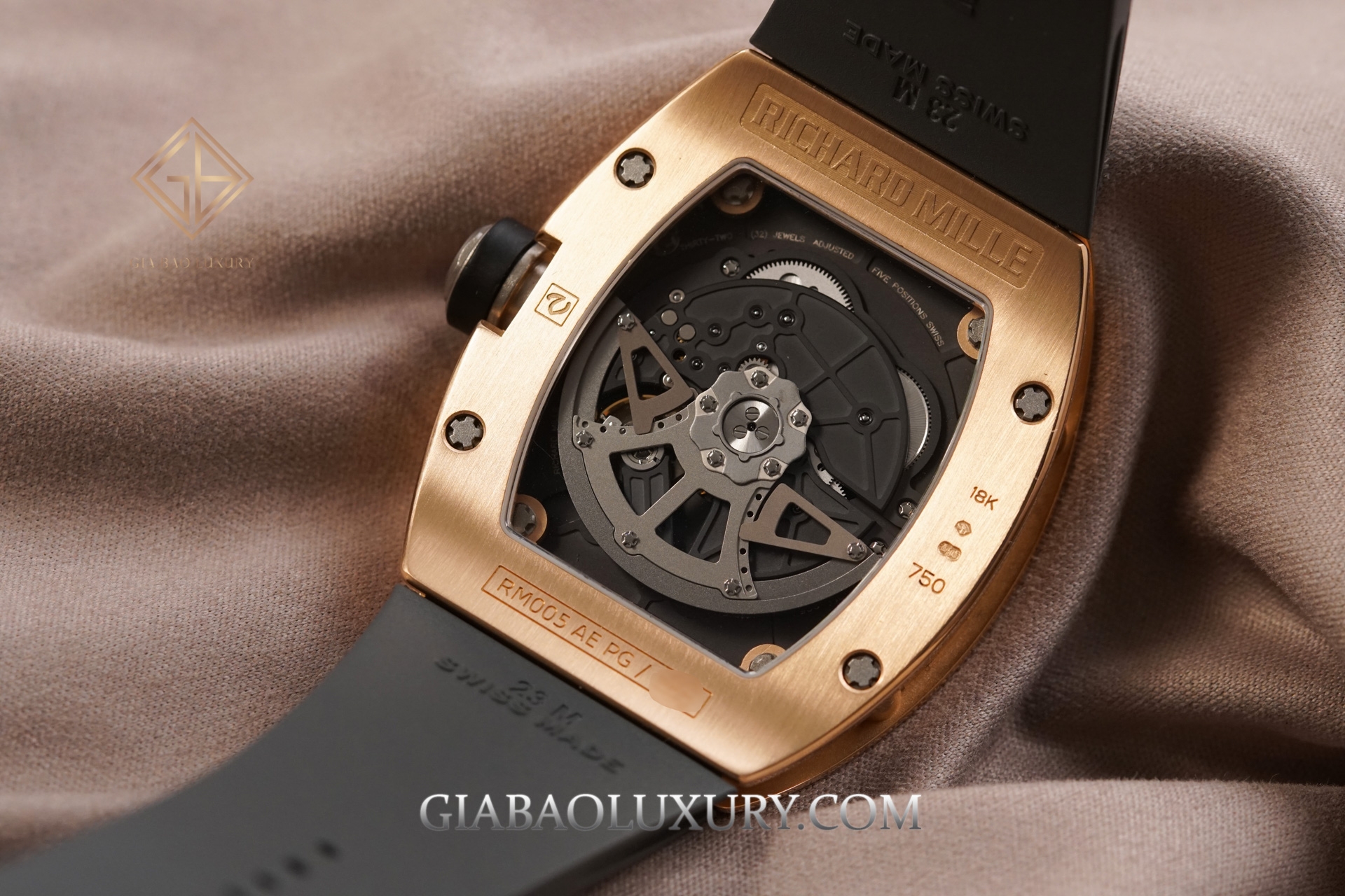 Đánh Giá Trải Nghiệm Trực Tiếp Đồng Hồ Richard Mille RM 005 Rose Gold