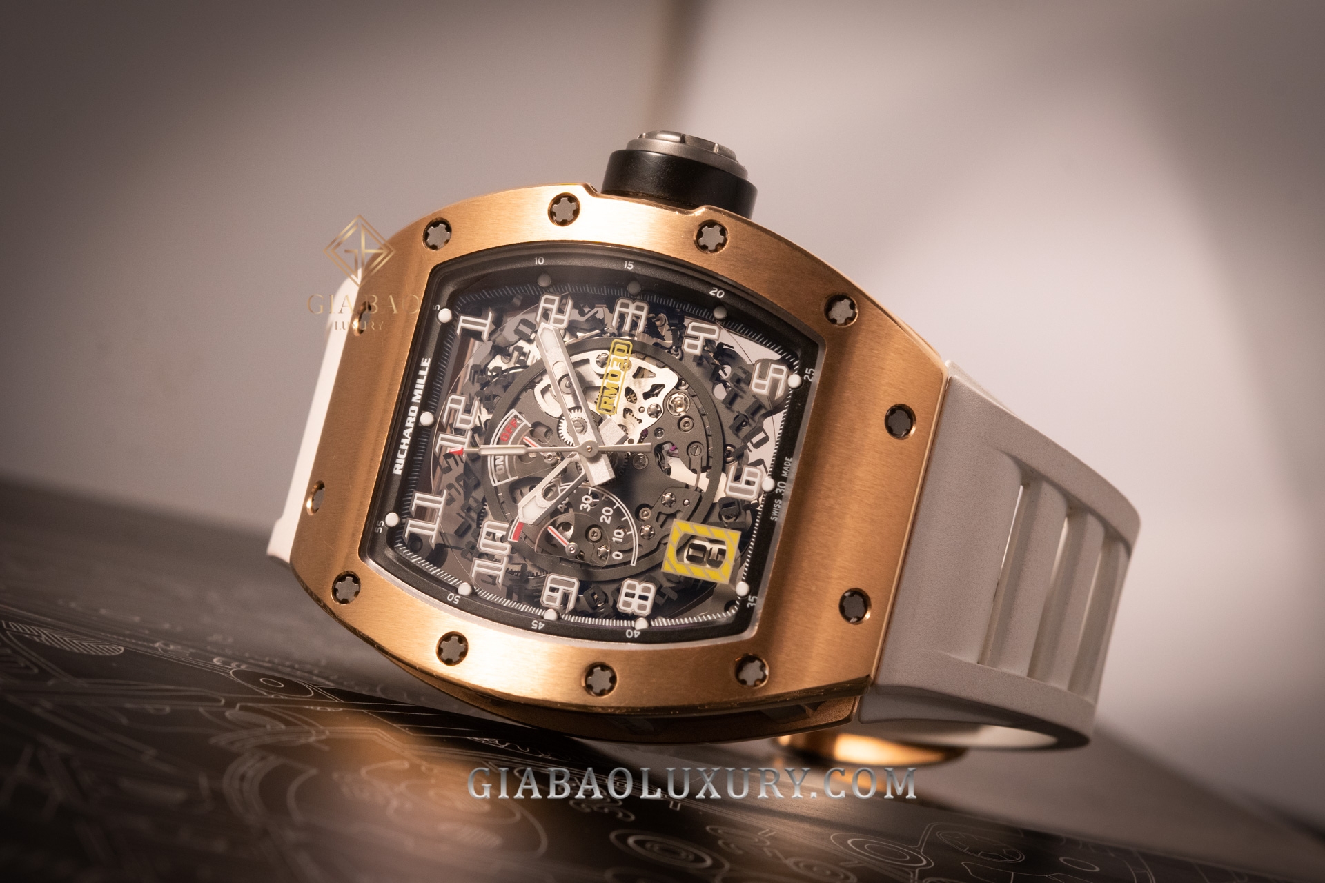 Đồng Hồ Richard Mille RM 030 Vàng Hồng