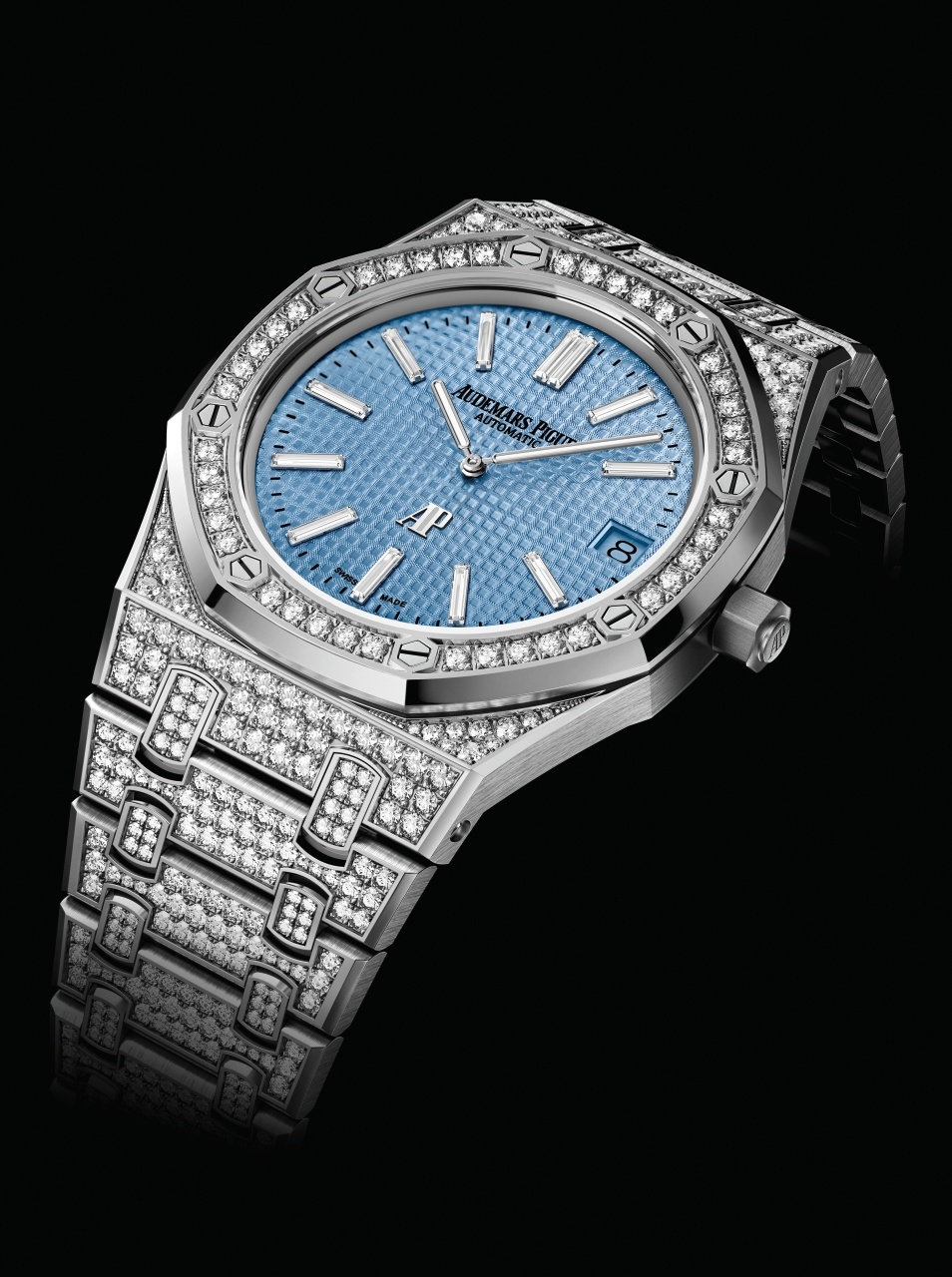 đồng hồ Audemars Piguet Royal Oak Jumbo Extra-Thin Diamond Set Collection 2021