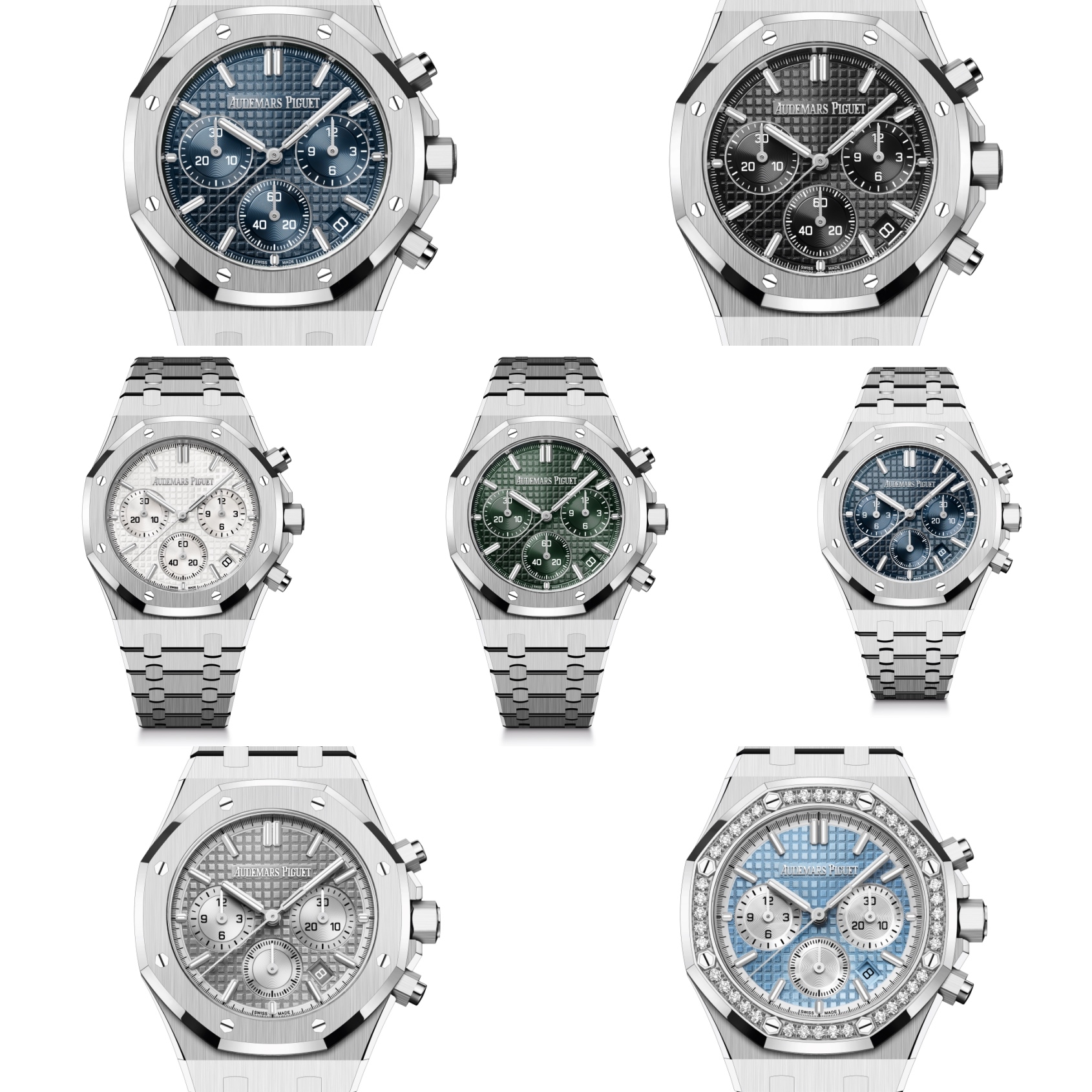 Bộ sưu tập Audemars Piguet Royal Oak Chronograph 38mm/41mm evolution