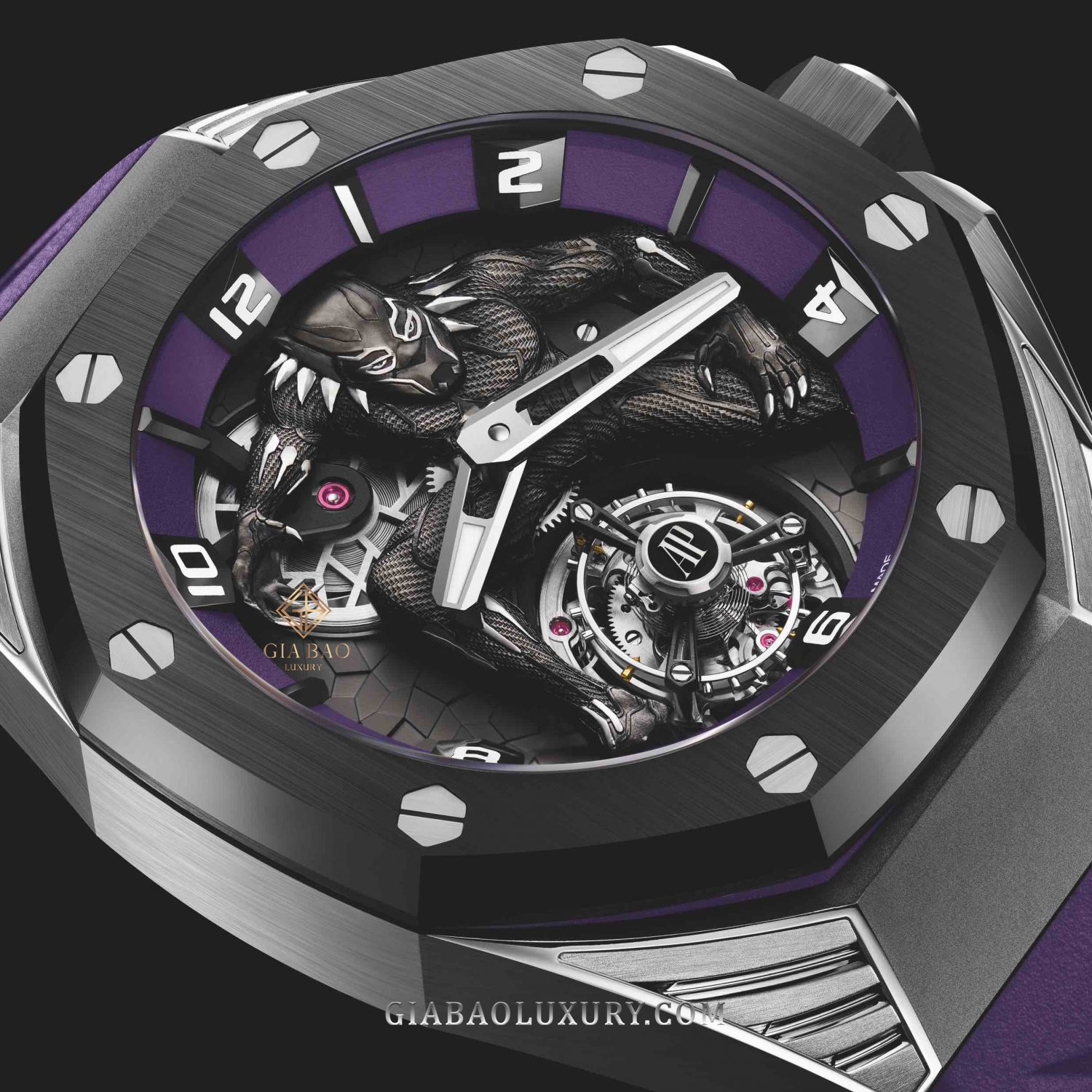 Đồng Hồ Audemars Piguet Royal Oak Concept "Black Panther" 26623BC.GG.D077CA.01