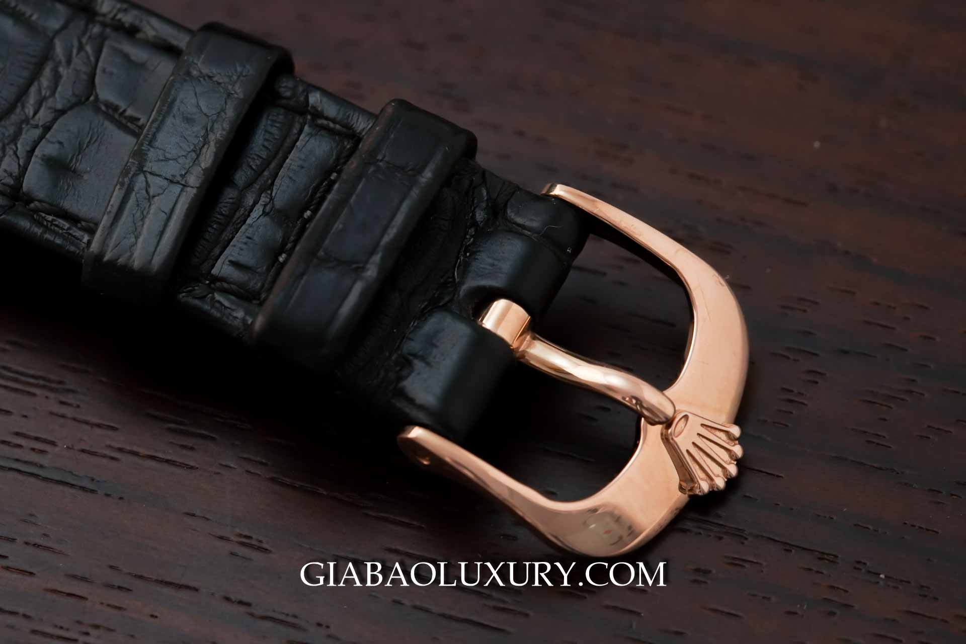 Đồng Hồ Rolex Cellini Time 50505 Mặt Số Trắng