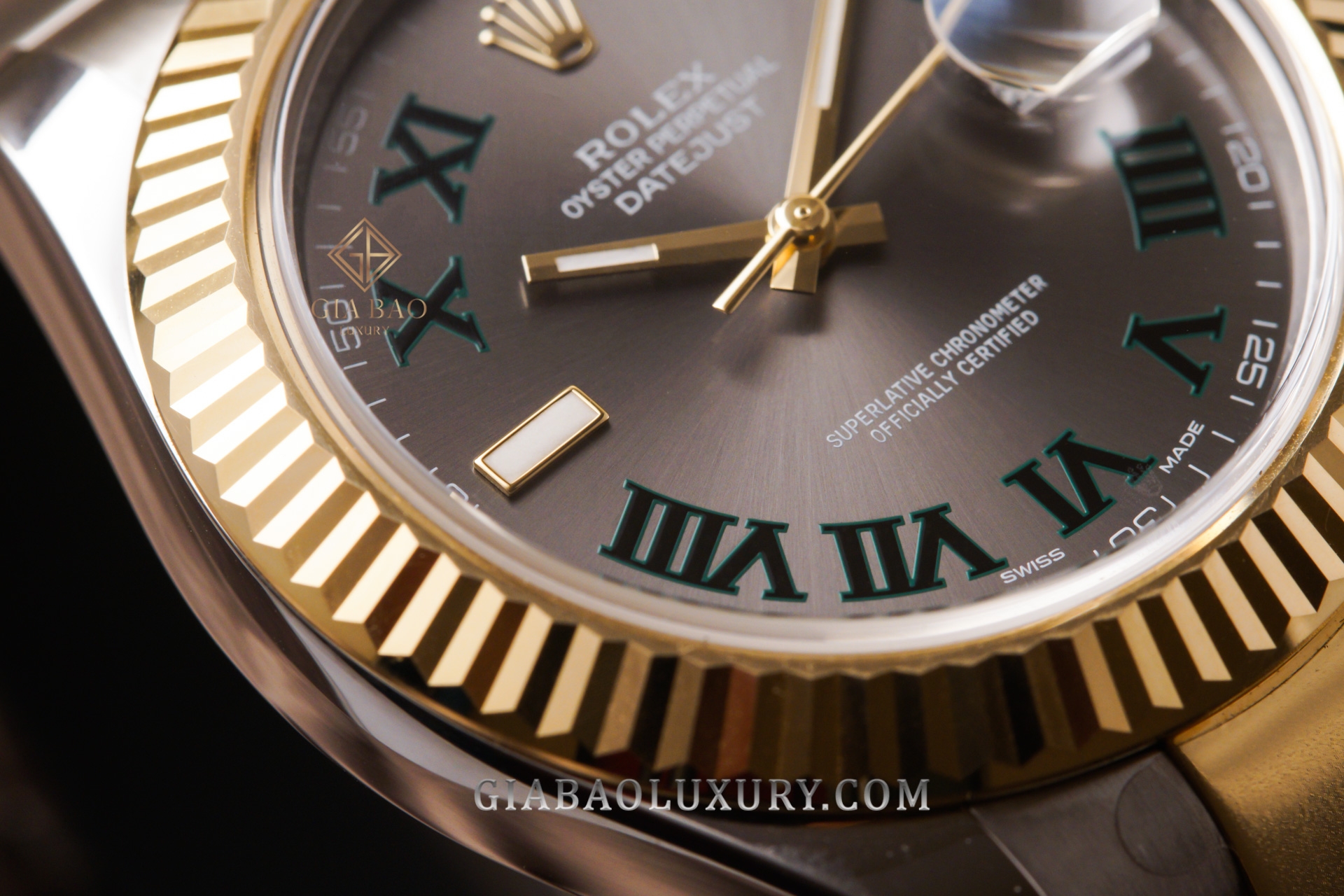 Đồng Hồ Rolex Datejust 41 116333 Mặt Số Rhodium Dây Đeo Oyster