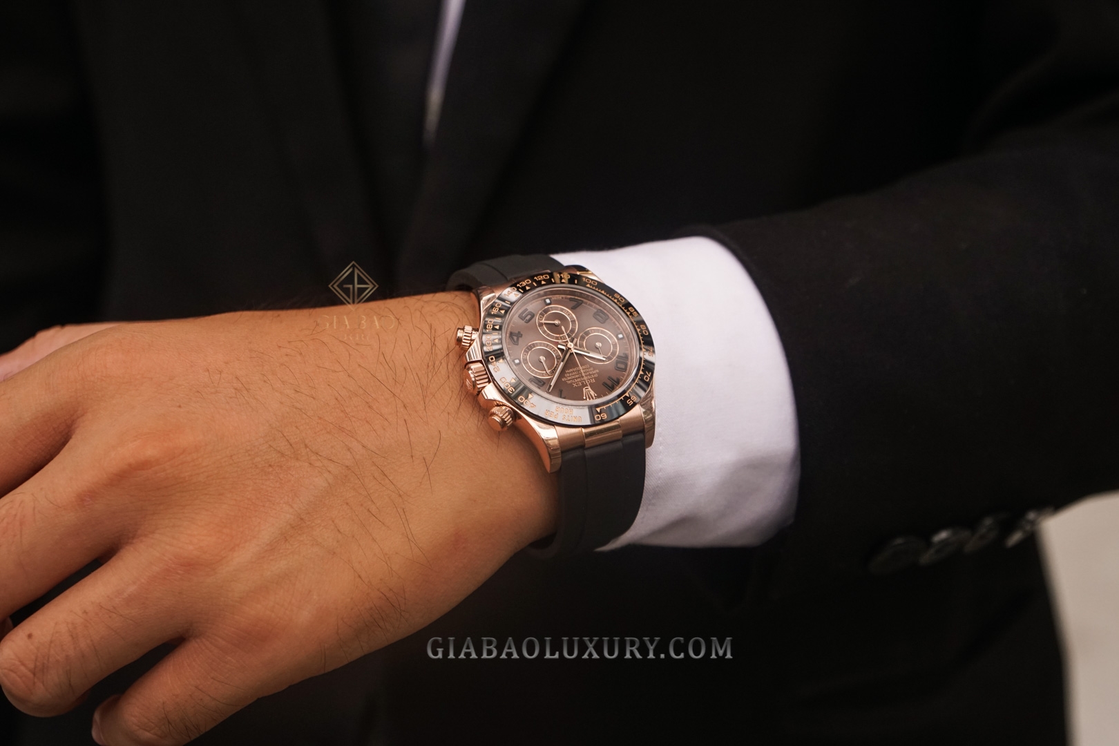 Đồng Hồ Rolex Cosmograph Daytona 116515LN Mặt Số Chocolate Cọc Số Arab