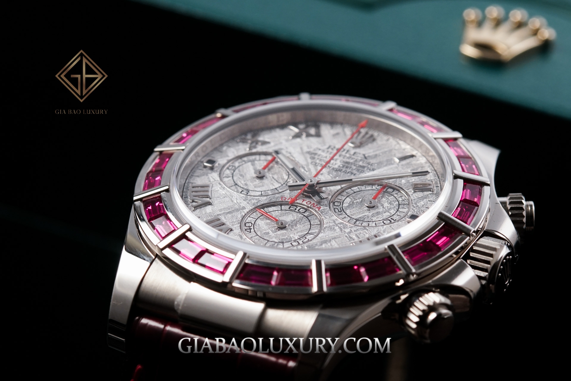 Review Đồng Hồ Rolex Cosmograph Daytona 116589-SALV Mặt số Thiên Thạch Vành Bezel Ruby Đỏ Siêu Hiếm