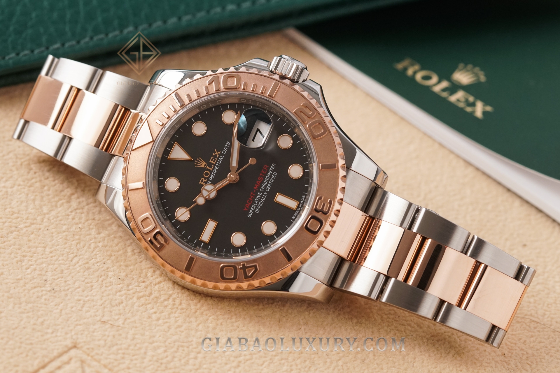 Đồng Hồ Rolex Yacht-Master 116621 Mặt Số Đen