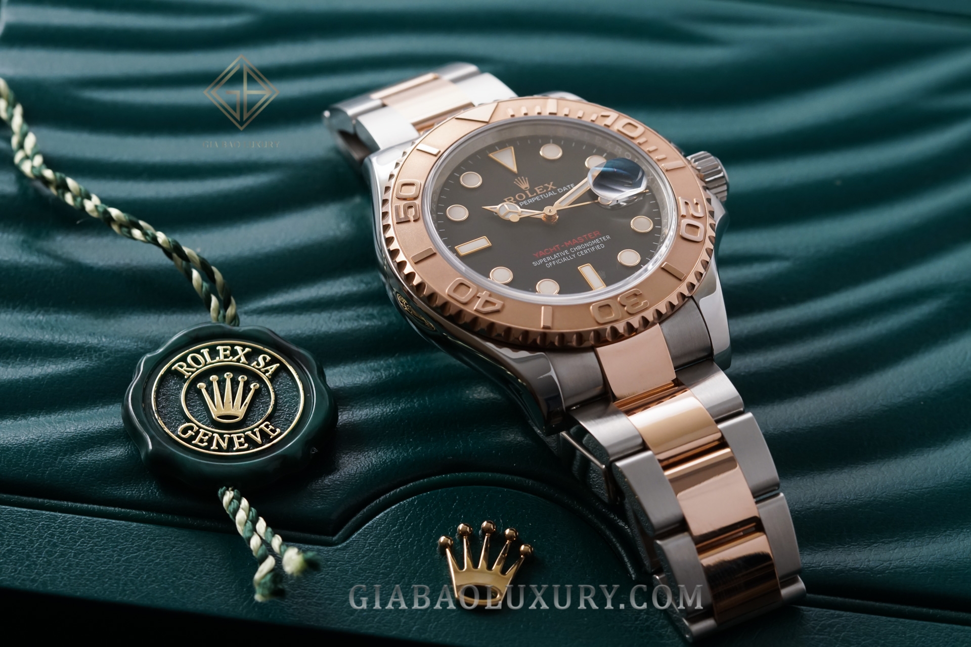 Đồng Hồ Rolex Yacht-Master 116621 Mặt Số Đen