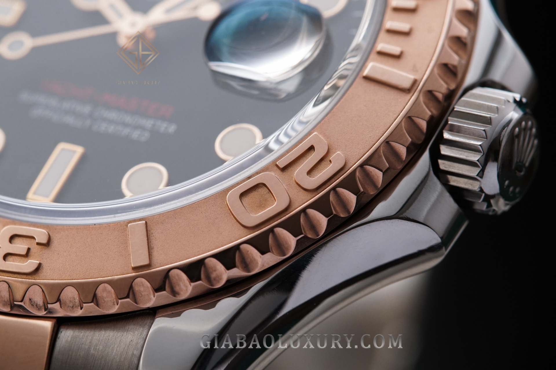 Đồng Hồ Rolex Yacht-Master 116621 Mặt Số Đen